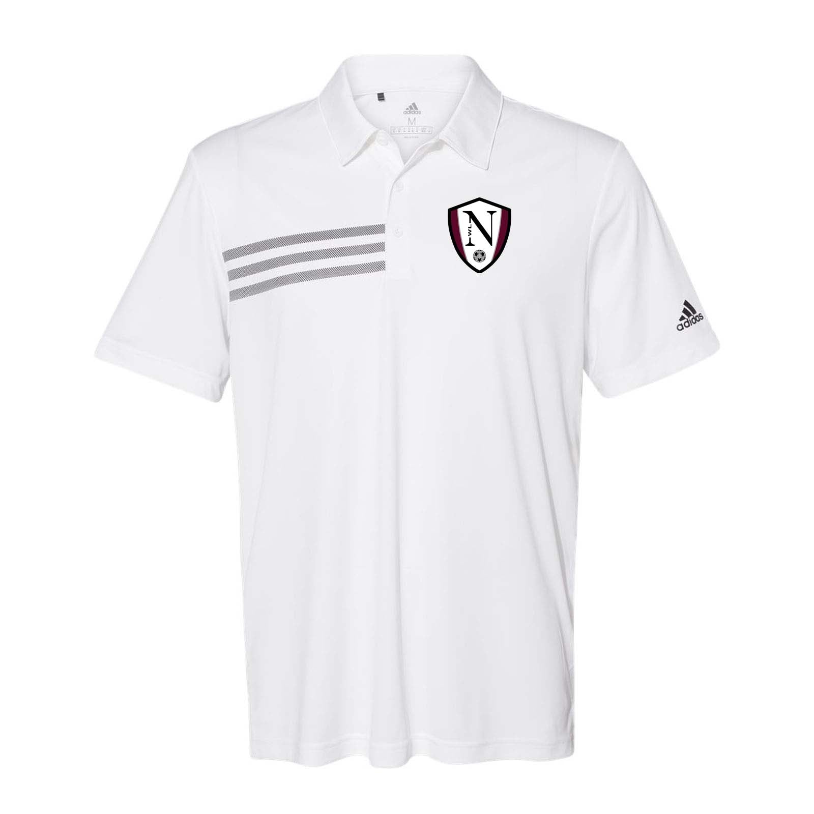 Walled Lake Northern Women's Soccer Adidas - 3-Stripes Chest Polo Embroidery - Mato & Hash