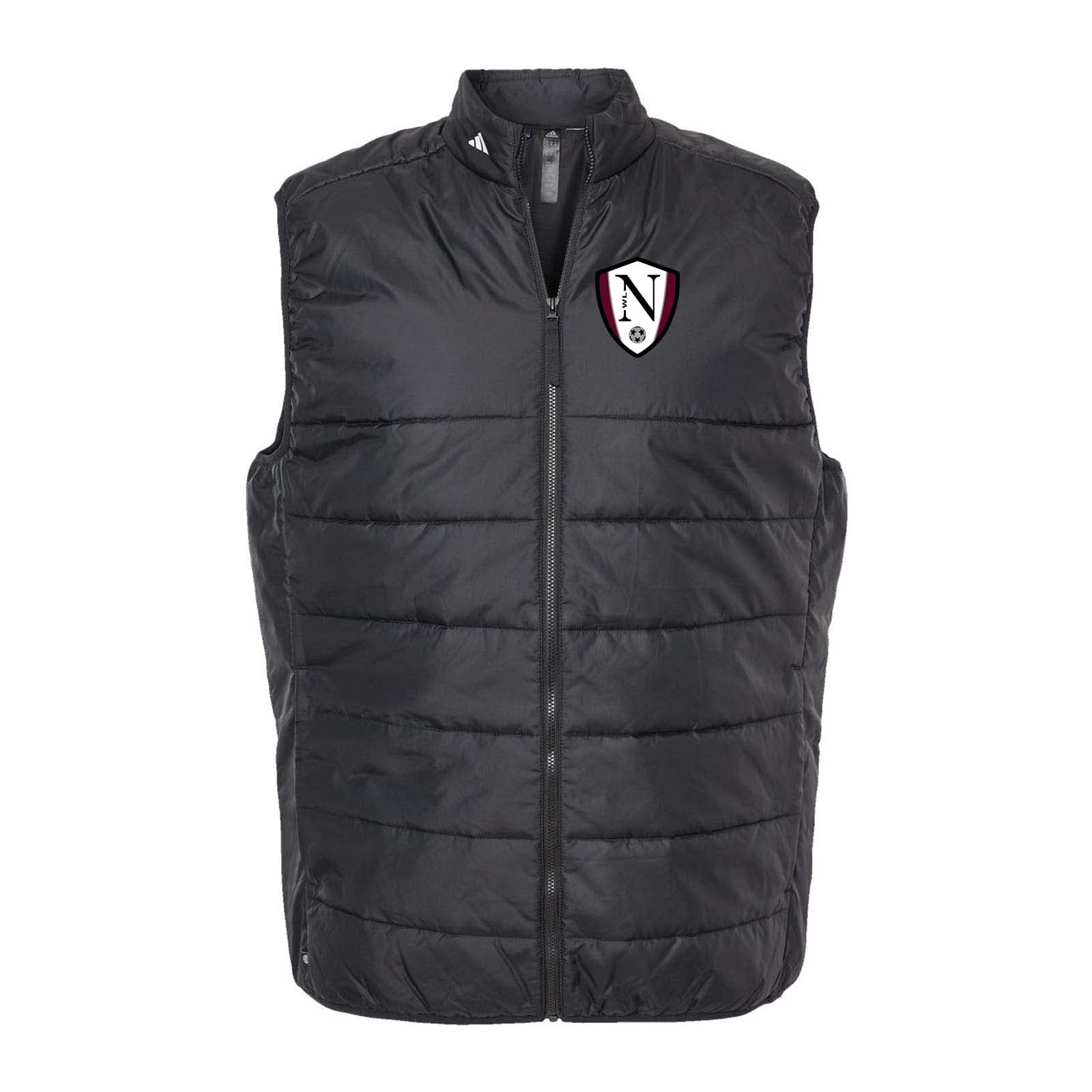 Walled Lake Northern Women's Soccer Adidas - Puffer Vest Embroidery - Mato & Hash