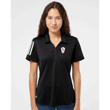 Walled Lake Northern Women's Soccer Adidas - Women's Floating 3-Stripes Polo Embroidery