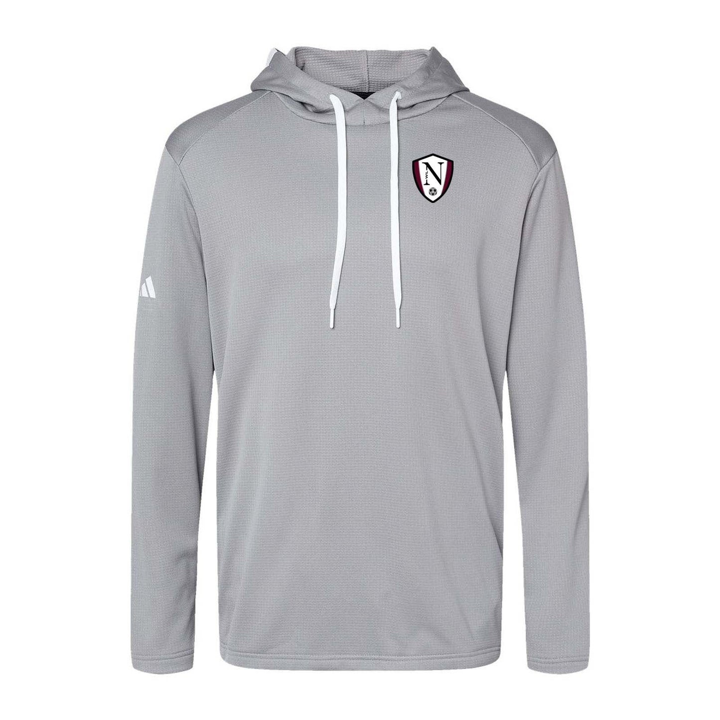 Walled Lake Northern Women's Soccer AdidasÂ - Textured Mixed Media Hooded Sweatshirt Embroidery - Mato & Hash