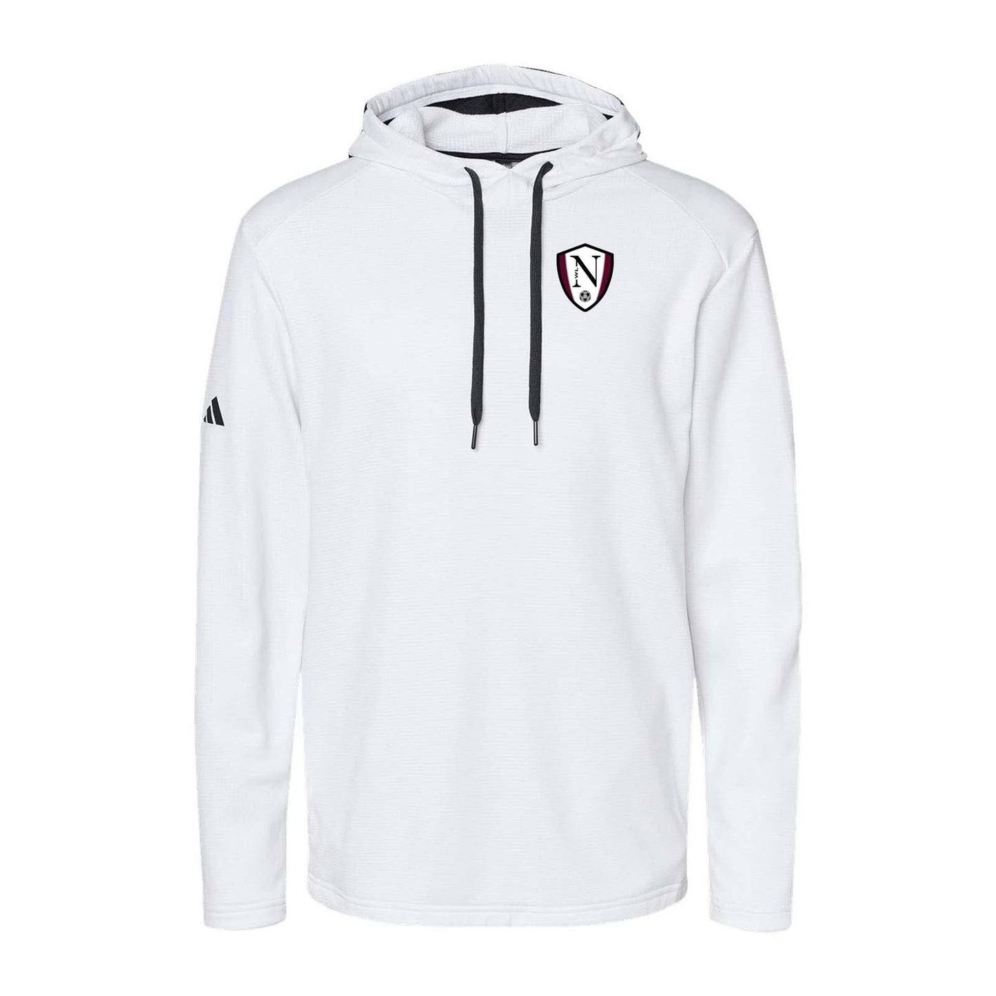 Walled Lake Northern Women's Soccer AdidasÂ - Textured Mixed Media Hooded Sweatshirt Embroidery - Mato & Hash