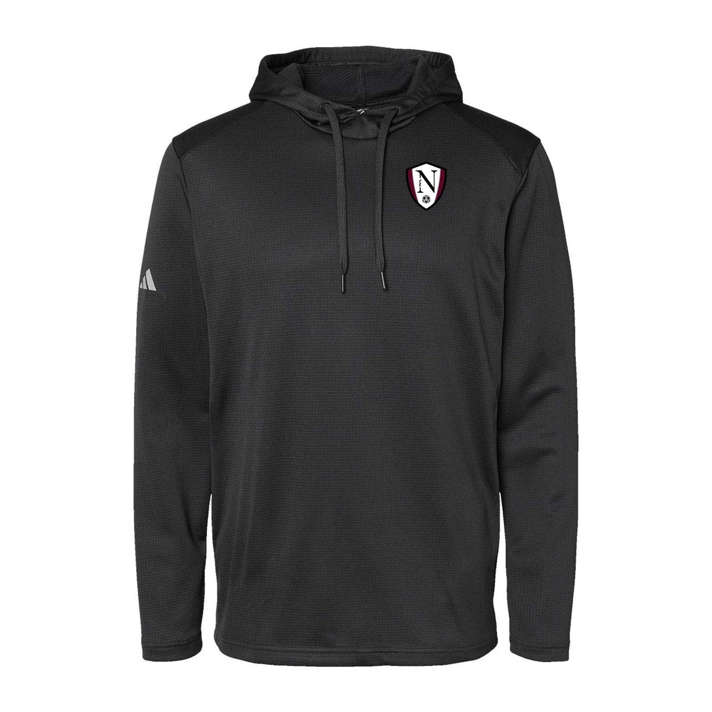 Walled Lake Northern Women's Soccer AdidasÂ - Textured Mixed Media Hooded Sweatshirt Embroidery - Mato & Hash