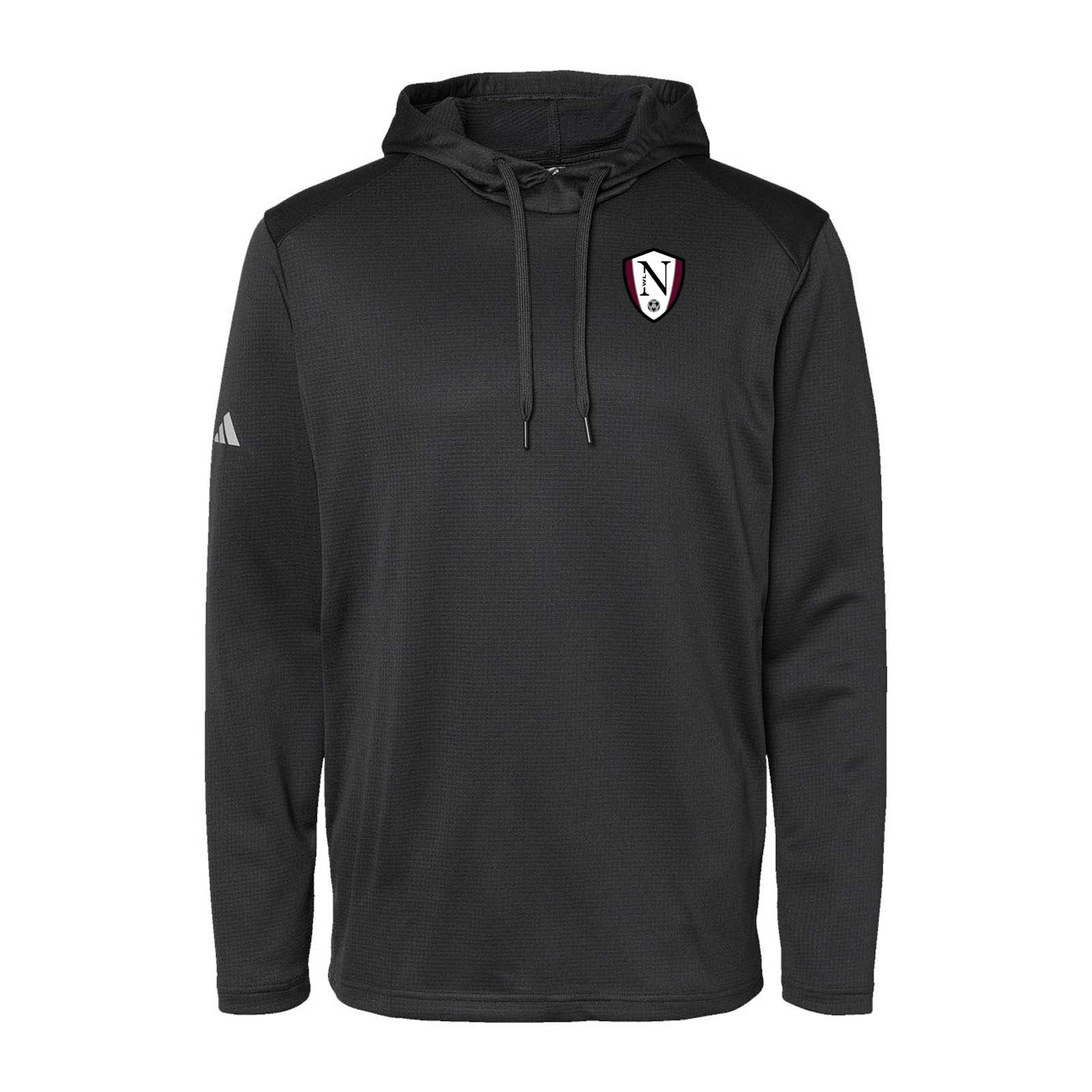 Walled Lake Northern Women's Soccer AdidasÂ - Textured Mixed Media Hooded Sweatshirt Embroidery - Mato & Hash