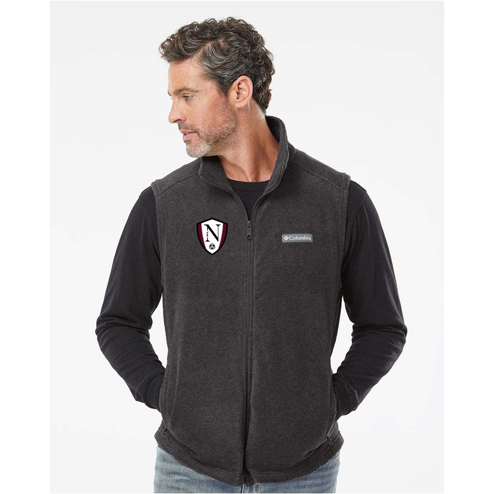 Walled Lake Northern Women's Soccer Embroidered Columbia - Steens Mountain Fleece Vest - Mato & Hash