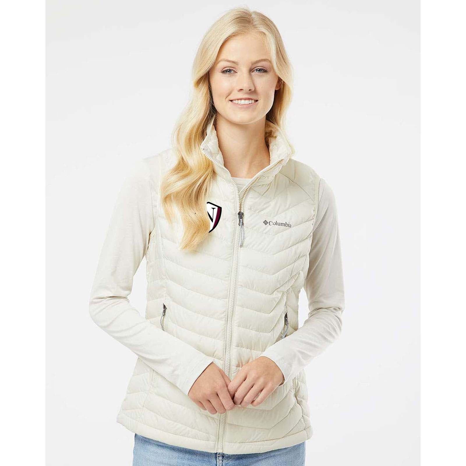 Walled Lake Northern Women's Soccer Embroidered Columbia - Women's Powder Lite Vest - Mato & Hash