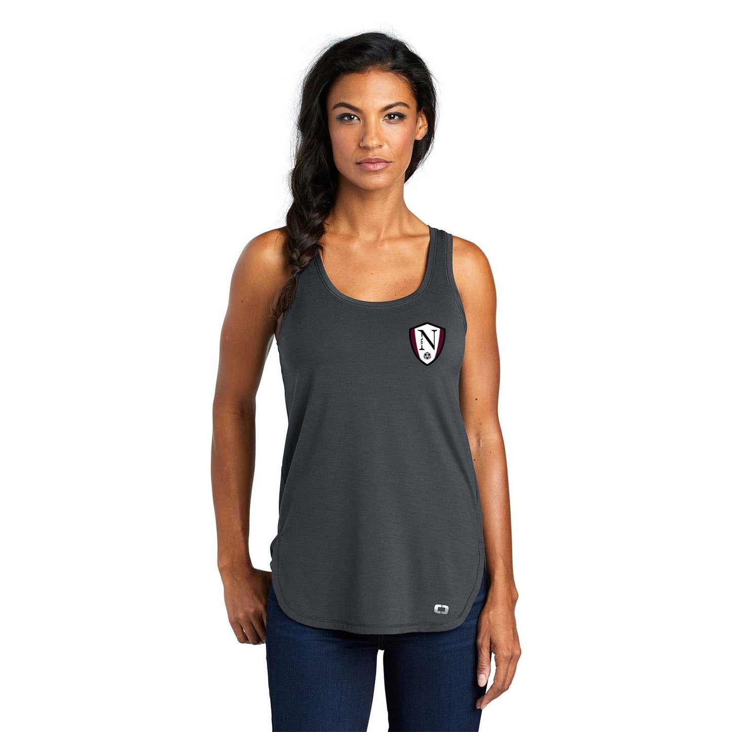 Walled Lake Northern Womens Soccer OGIO ® Ladies Luuma Tank Printed - Mato & Hash