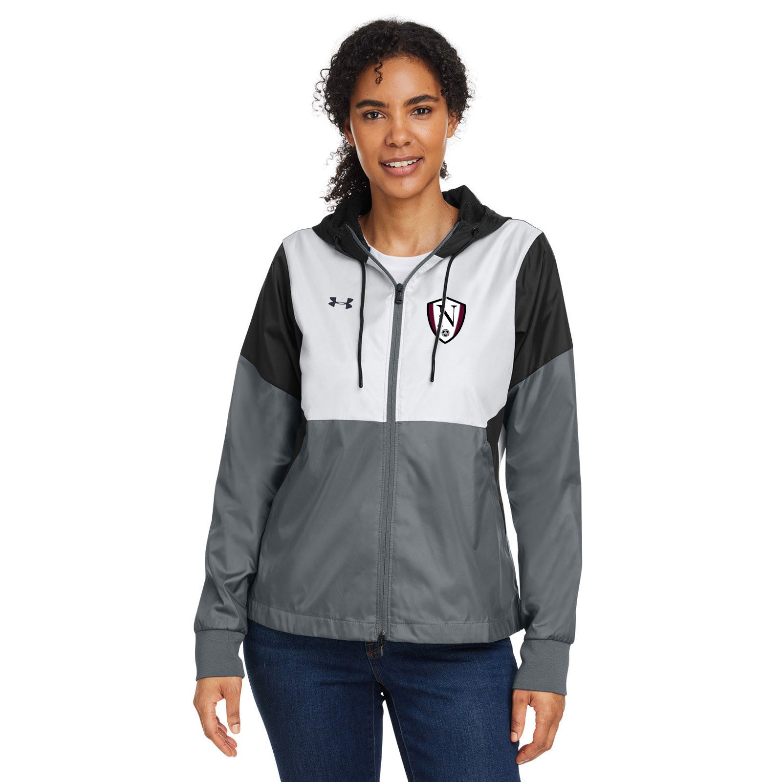 Walled Lake Northern Womens Soccer Under Armour Ladies' Team Legacy Jacket Embrodiery - Mato & Hash