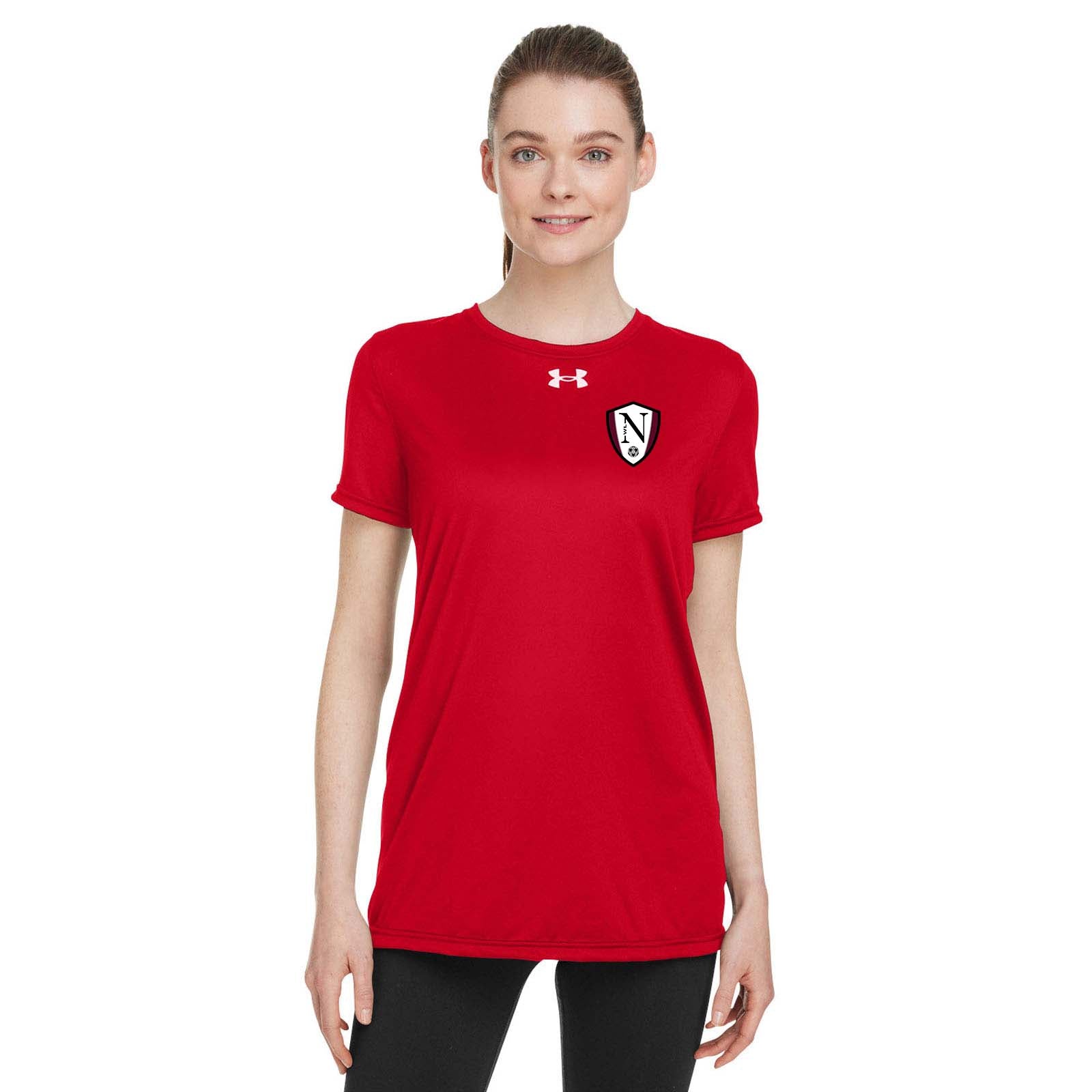 Walled Lake Northern Womens Soccer Under Armour Ladies' Team Tech T-Shirt Printed - Mato & Hash