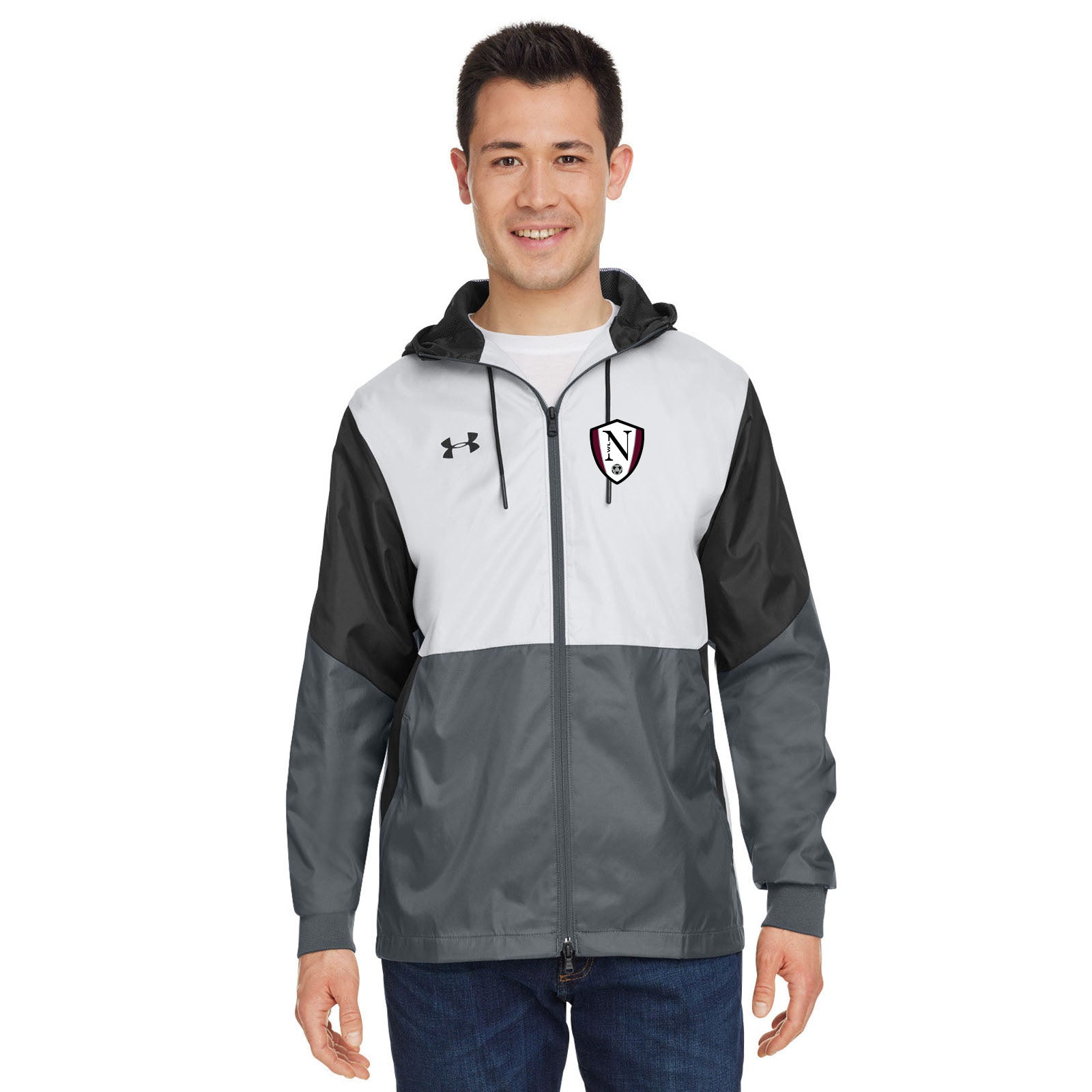 Walled Lake Northern Womens Soccer Under Armour Men's Team Legacy Jacket Embrodiery - Mato & Hash