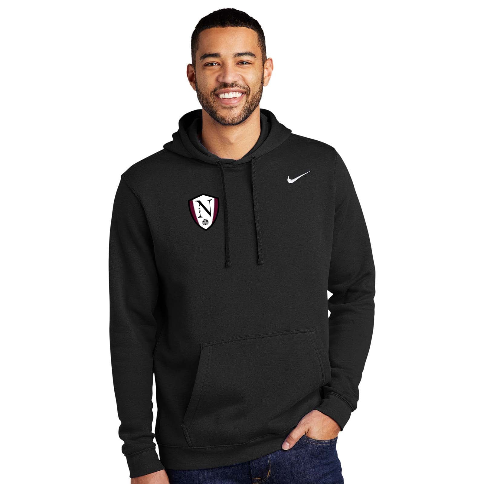 Walled Lake Women's Soccer Nike Club Fleece Pullover Hoodie - Mato & Hash