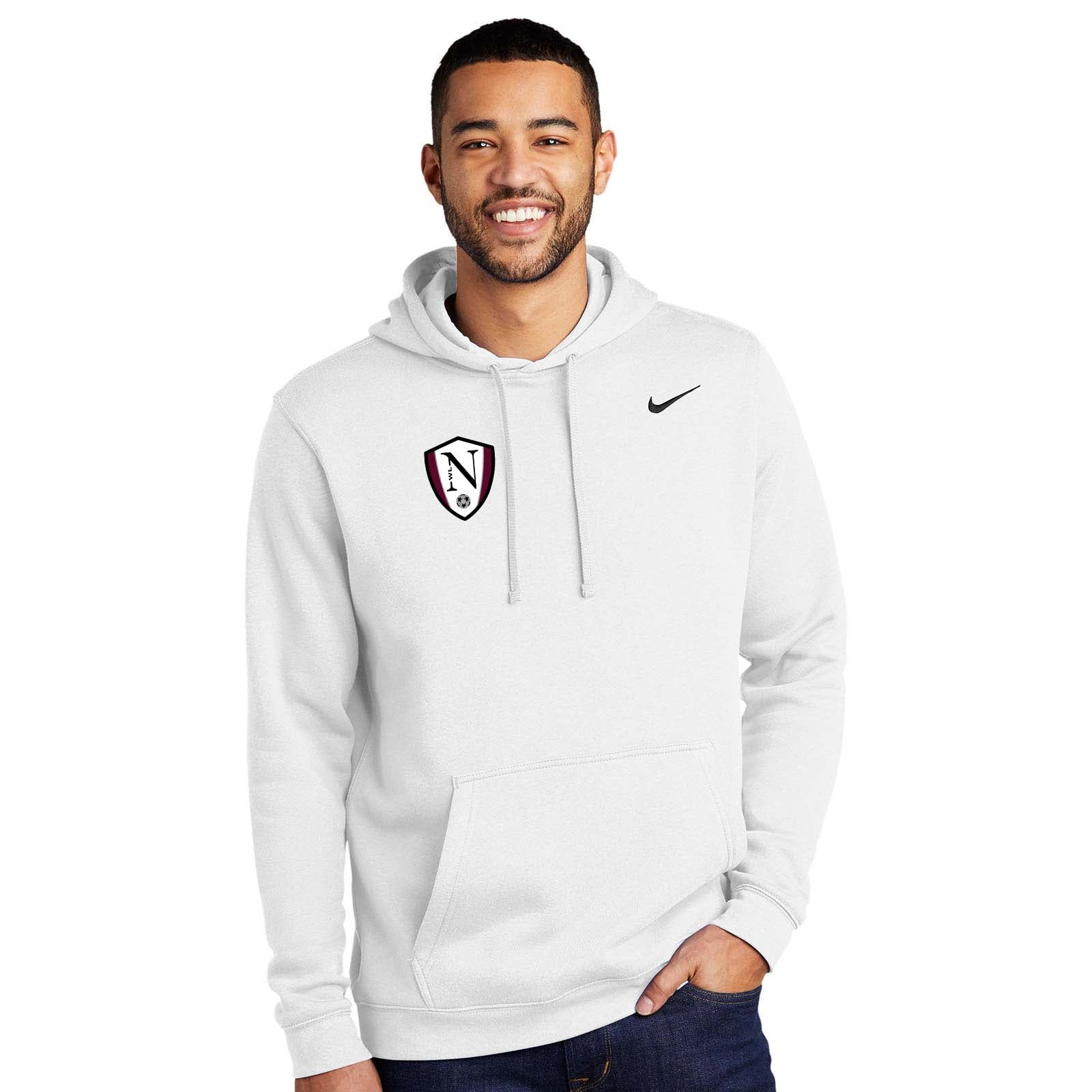 Walled Lake Women's Soccer Nike Club Fleece Pullover Hoodie - Mato & Hash