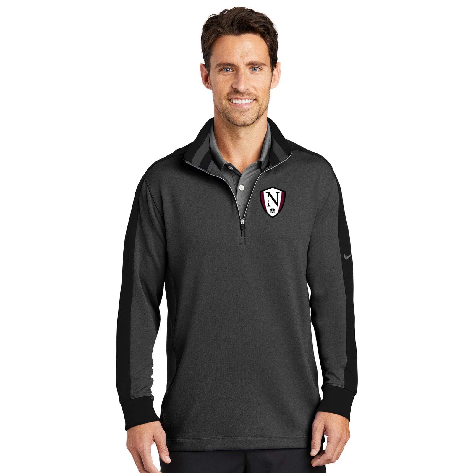 Walled Lake Women's Soccer Nike Dri-FIT 1/2-Zip Cover-Up - Mato & Hash