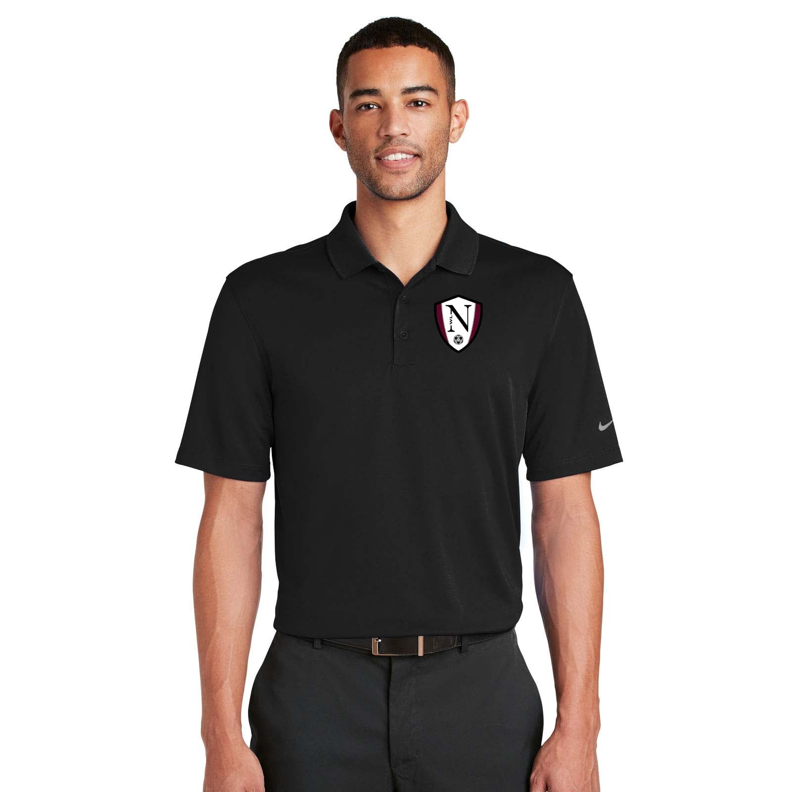 Walled Lake Women's Soccer Nike Dri-FIT Classic Fit Players Polo with Flat Knit Collar - Mato & Hash