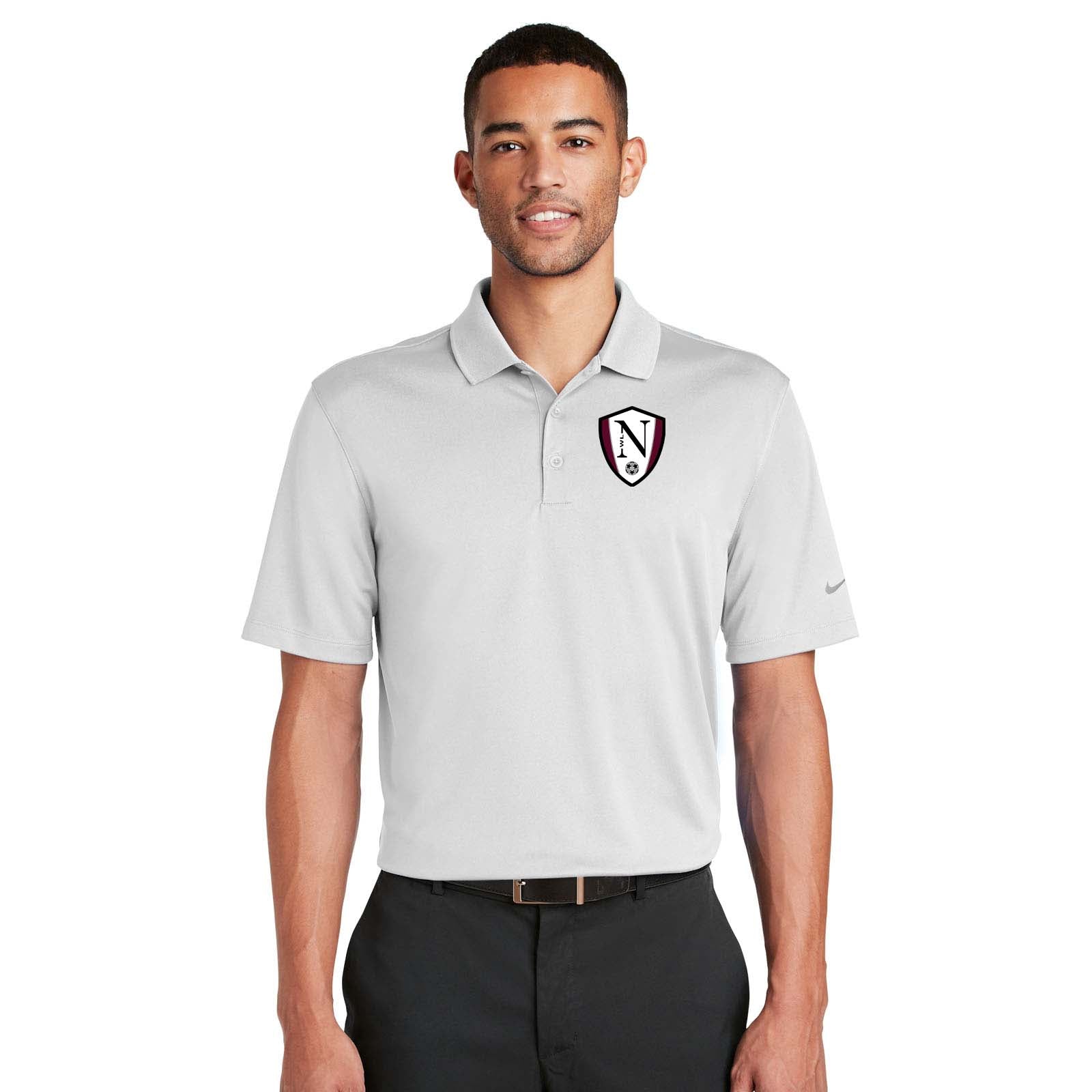 Walled Lake Women's Soccer Nike Dri-FIT Classic Fit Players Polo with Flat Knit Collar - Mato & Hash