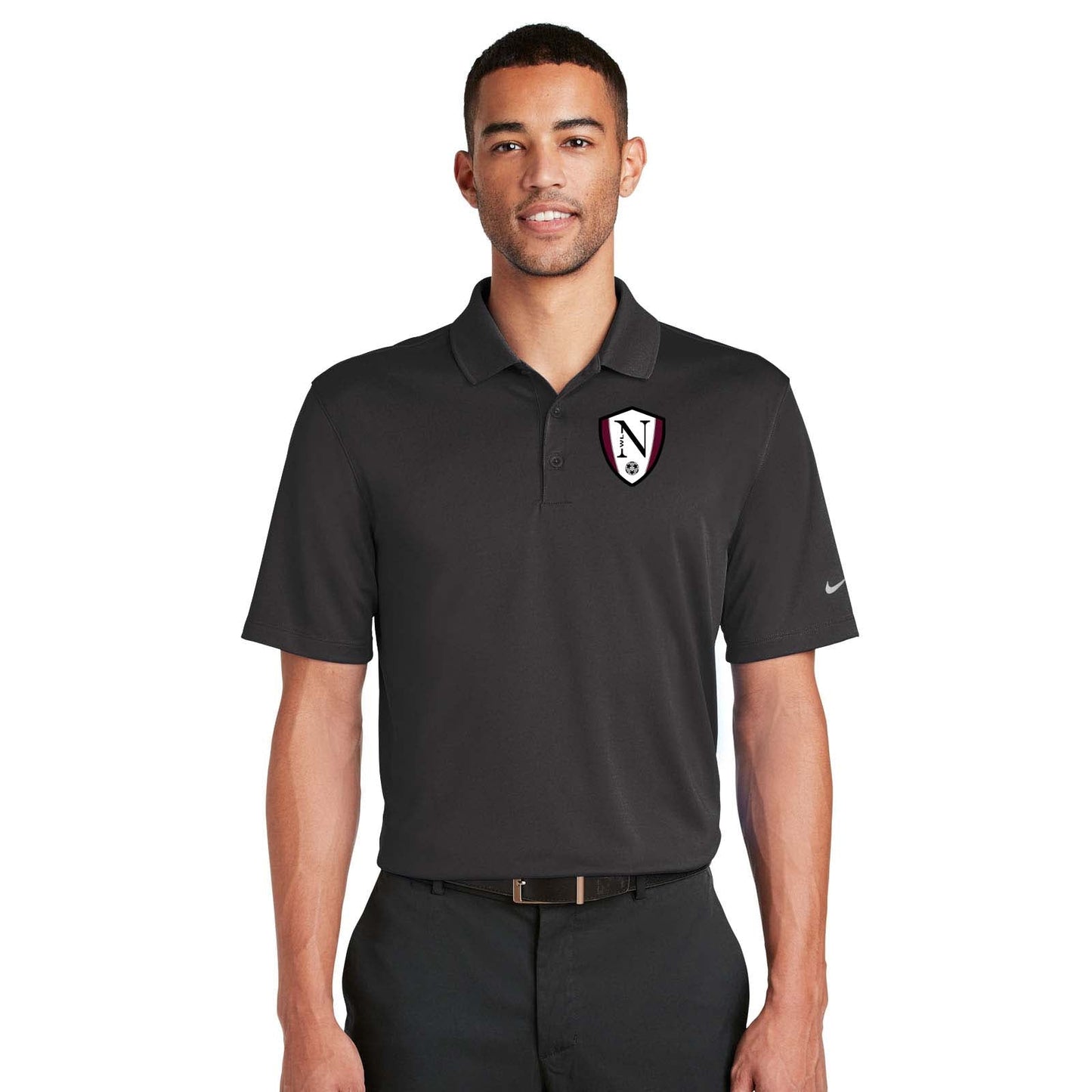 Walled Lake Women's Soccer Nike Dri-FIT Classic Fit Players Polo with Flat Knit Collar - Mato & Hash