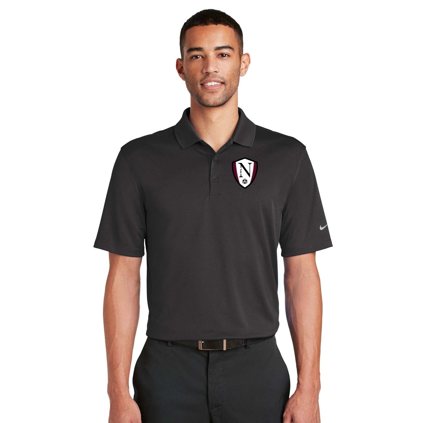 Walled Lake Women's Soccer Nike Dri-FIT Classic Fit Players Polo with Flat Knit Collar - Mato & Hash