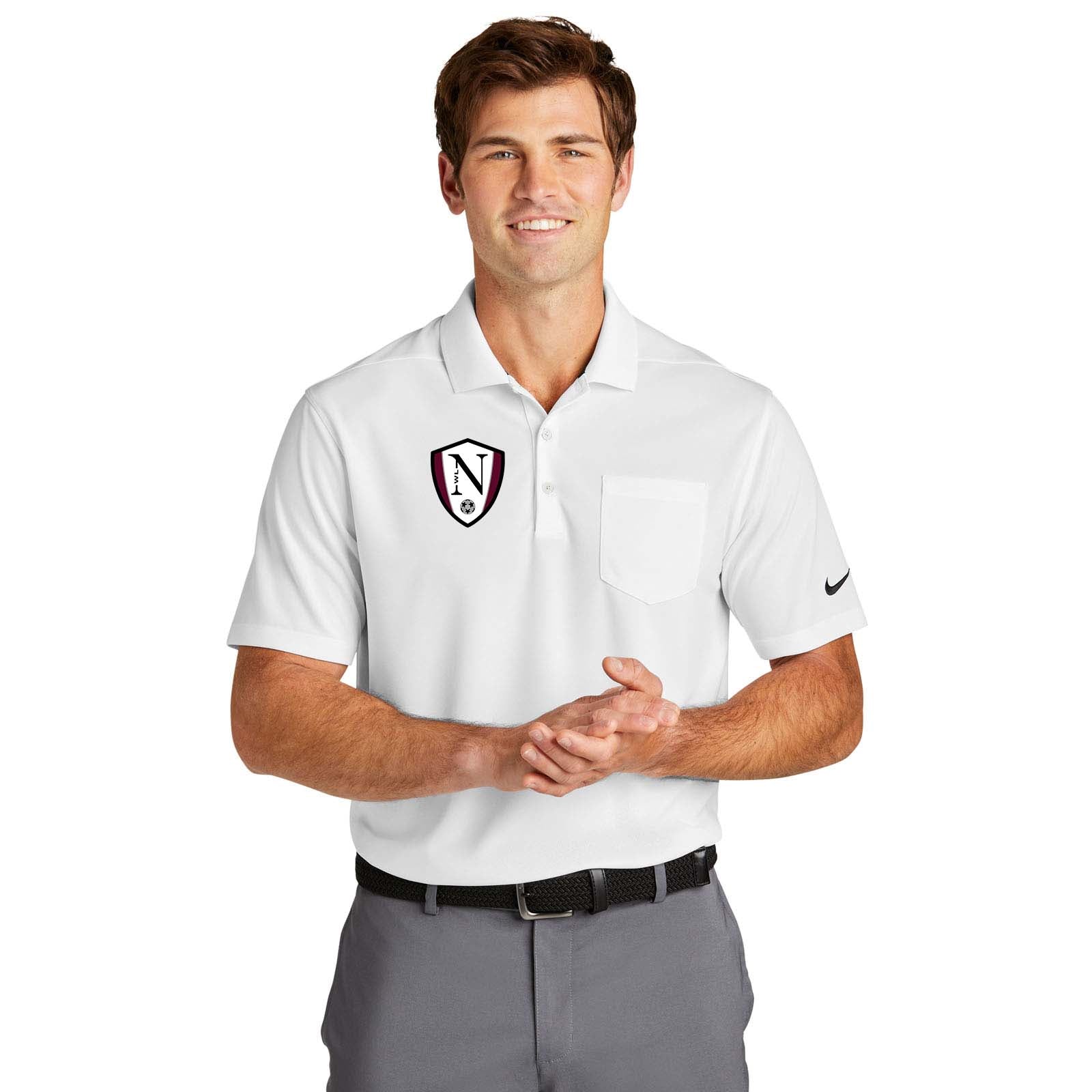 Walled Lake Women's Soccer Nike Dri-FIT Micro Pique 2.0 Pocket Polo - Mato & Hash