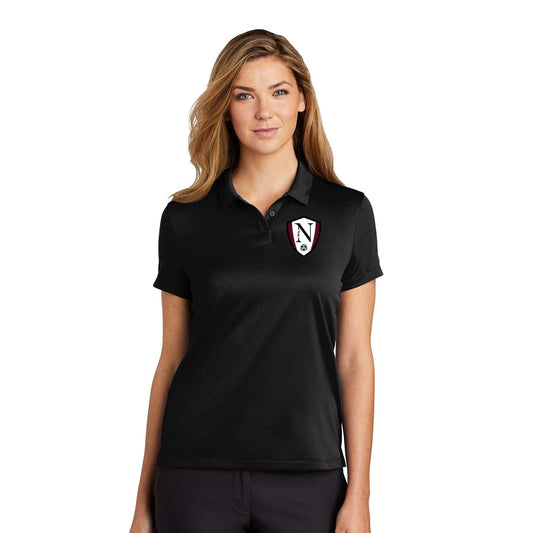 Walled Lake Women's Soccer Nike Ladies Dry Essential Solid Polo - Mato & Hash