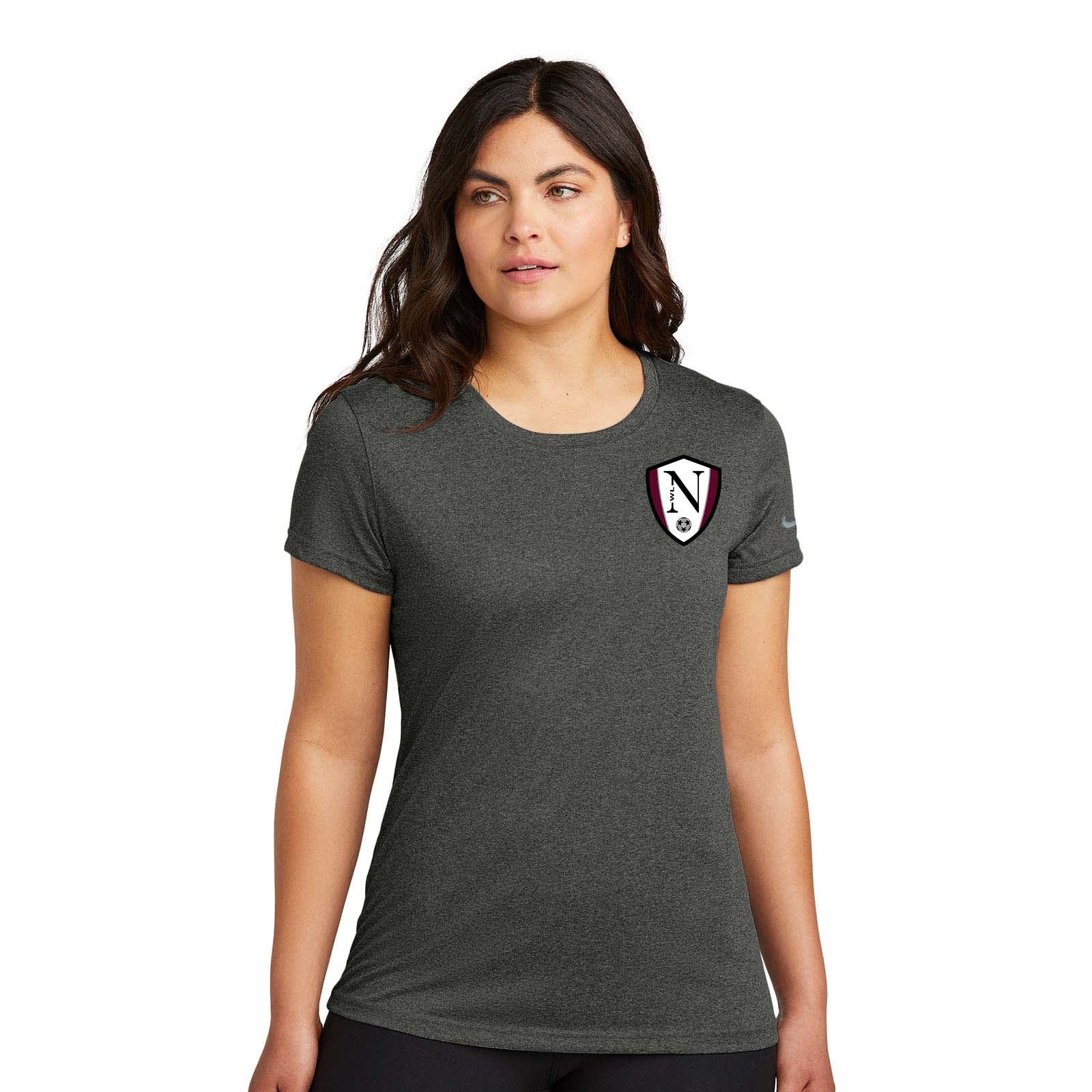 Walled Lake Women's Soccer Nike Ladies Swoosh Sleeve rLegend Tee - Mato & Hash
