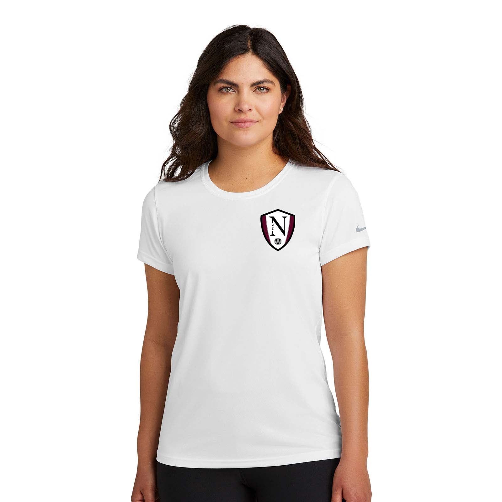 Walled Lake Women's Soccer Nike Ladies Swoosh Sleeve rLegend Tee - Mato & Hash