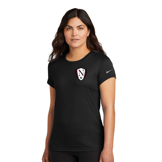 Walled Lake Women's Soccer Nike Ladies Swoosh Sleeve rLegend Tee - Mato & Hash