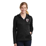 Walled Lake Women's Soccer Nike Ladies Therma-FIT Full-Zip Fleece Hoodie - Mato & Hash