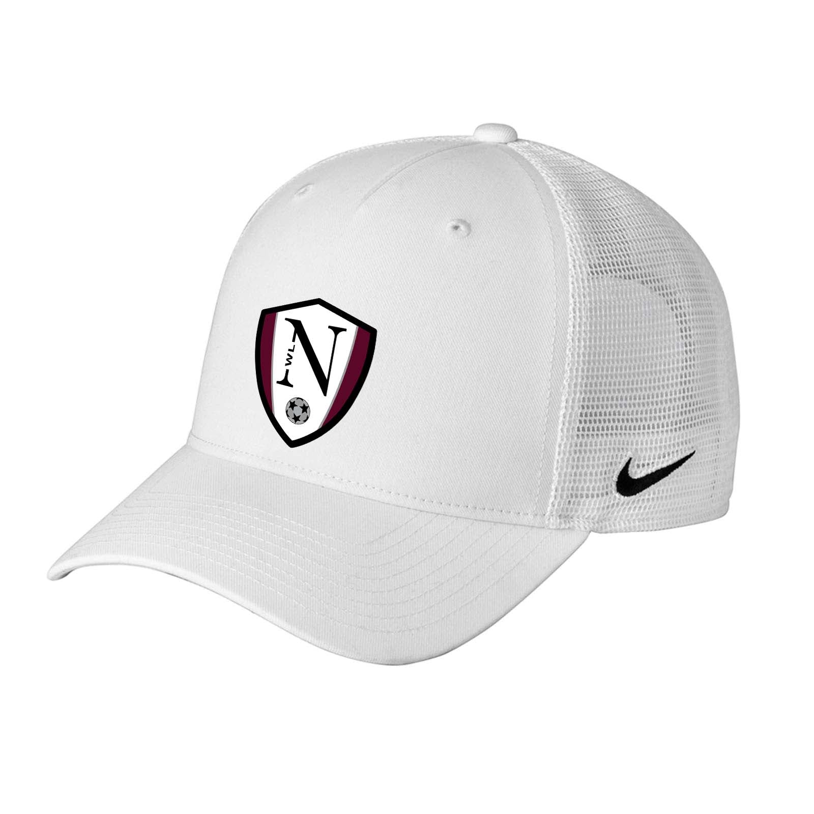 Walled Lake Women's Soccer Nike Snapback Mesh Trucker Cap - Mato & Hash