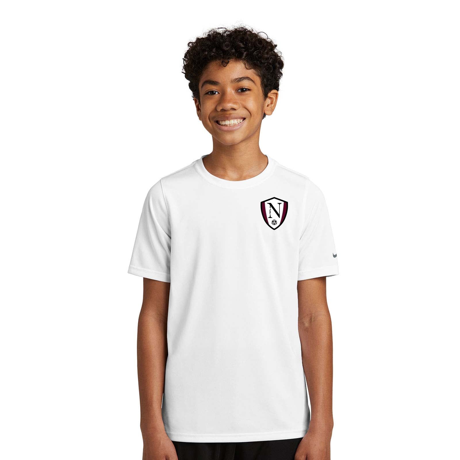 Walled Lake Women's Soccer Nike Youth Swoosh Sleeve rLegend Tee - Mato & Hash