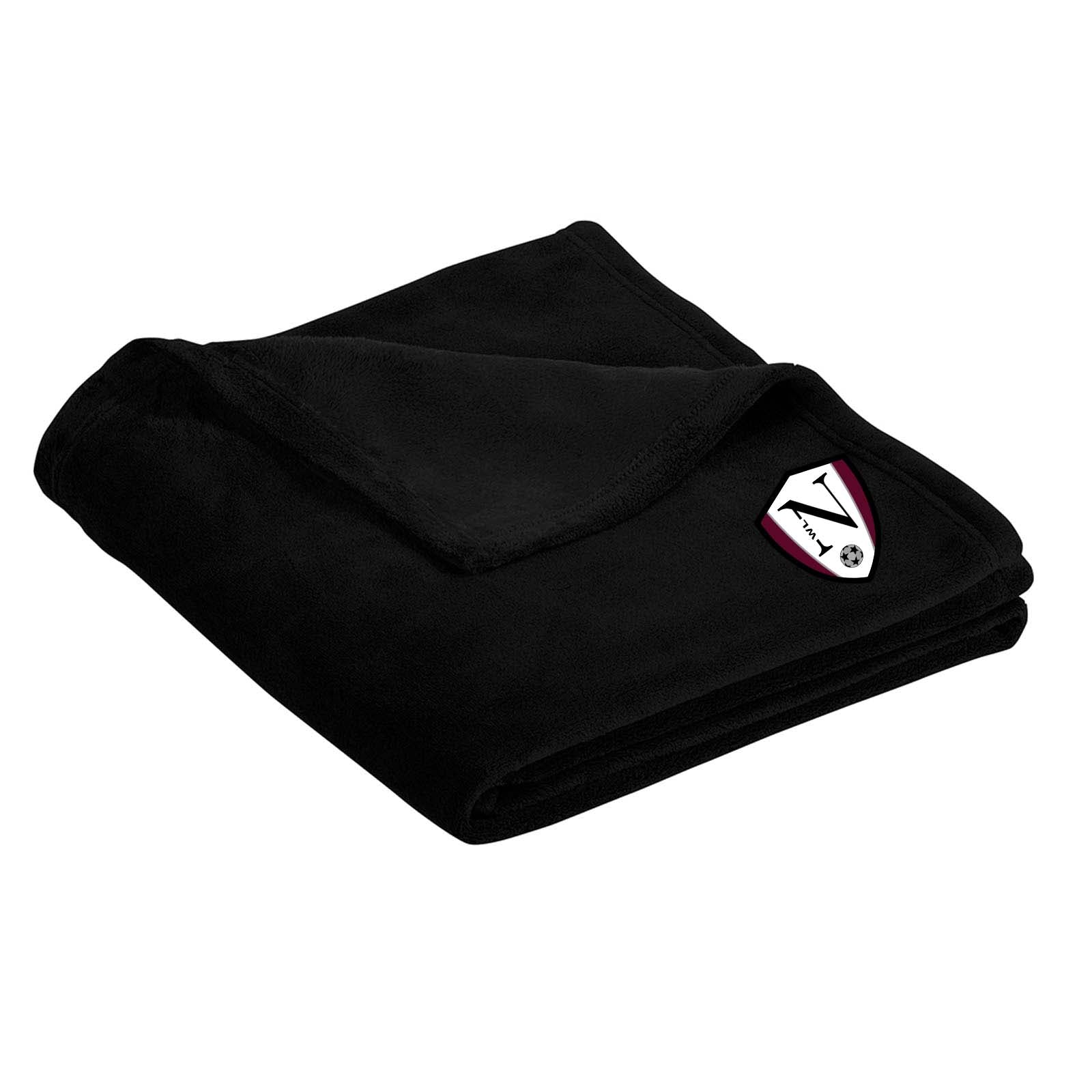 Walled Lake Women's Soccer Port Authority ®Ultra Plush Blanket Embroidery - Mato & Hash