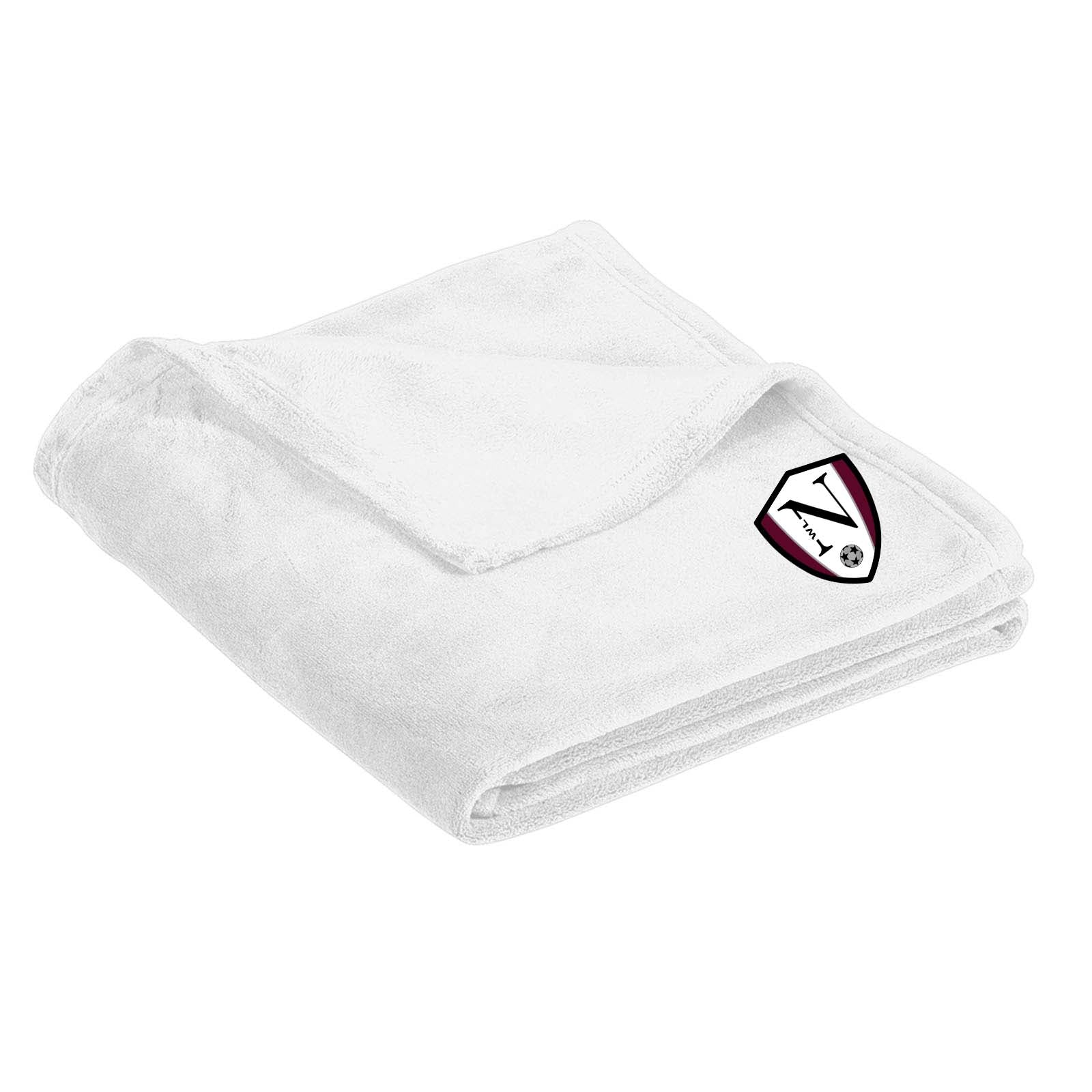 Walled Lake Women's Soccer Port Authority ®Ultra Plush Blanket Embroidery - Mato & Hash