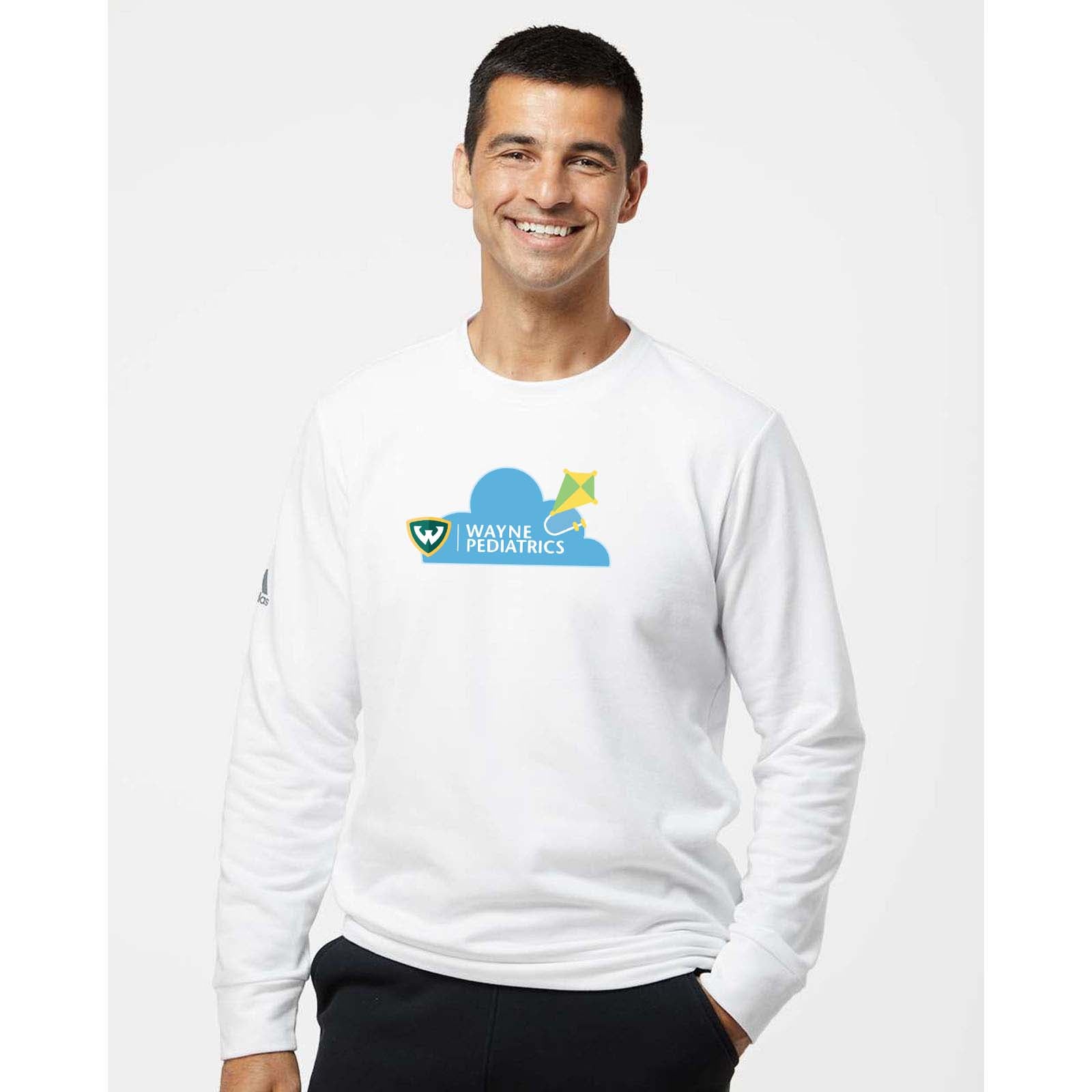 Wayne Pediatrics Adidas - fleece Crewneck Sweatshirt Printed - Mato & Hash