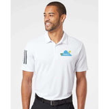 Wayne Pediatrics Adidas - Floating 3-Stripes Polo Printed - Mato & Hash