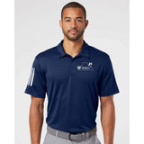 Wayne Pediatrics Adidas - Floating 3-Stripes Polo Printed - Mato & Hash