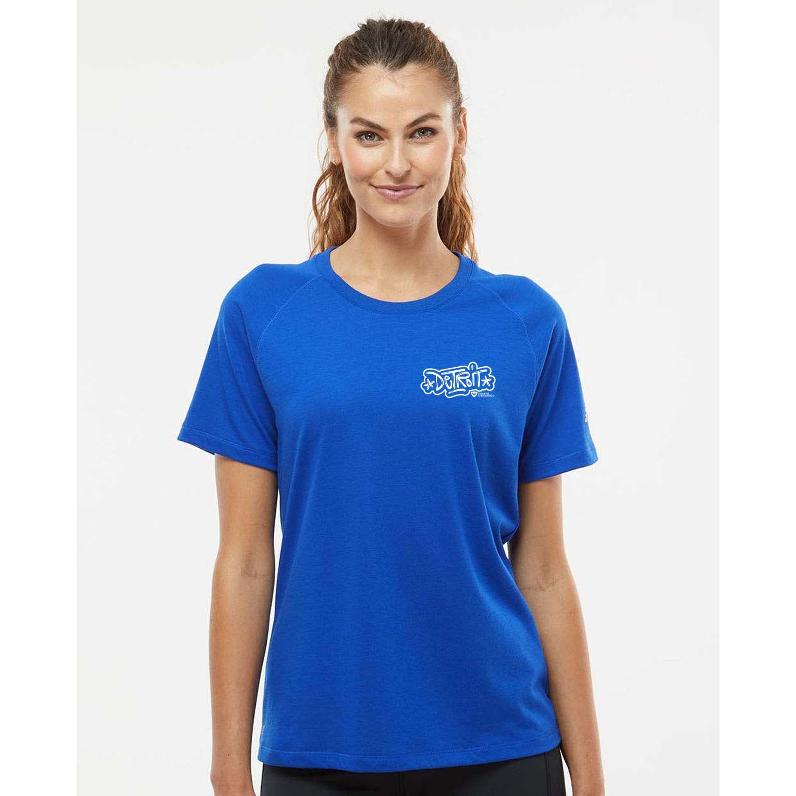 Wayne Pediatrics Adidas - Women's Blended T-Shirt Left Chest Printed - Mato & Hash