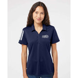 Wayne Pediatrics Adidas - Women's Floating 3-Stripes Polo Printed - Mato & Hash