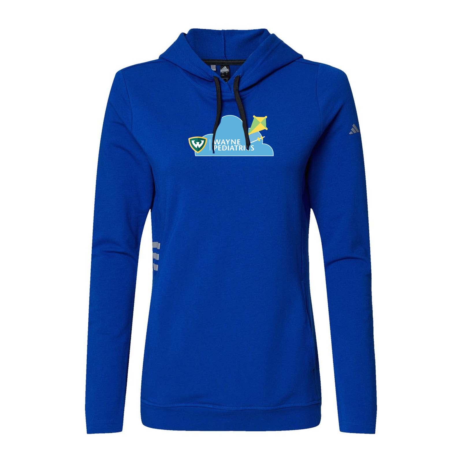 Wayne Pediatrics Adidas - Women's Lightweight Hooded Sweatshirt Printed - Mato & Hash