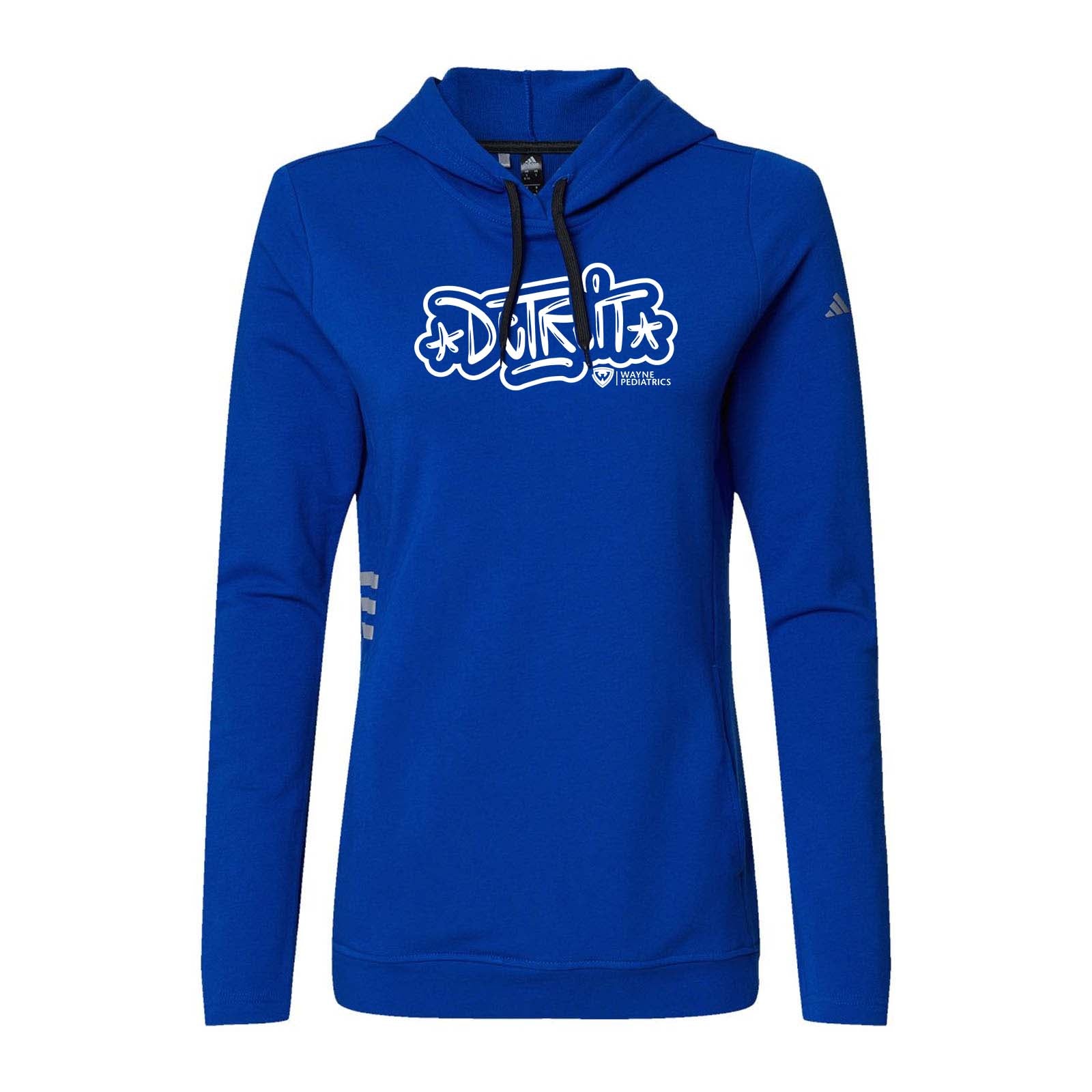 Wayne Pediatrics Adidas - Women's Lightweight Hooded Sweatshirt Printed - Mato & Hash