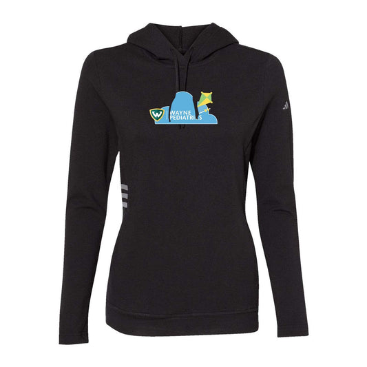 Wayne Pediatrics Adidas - Women's Lightweight Hooded Sweatshirt Printed - Mato & Hash