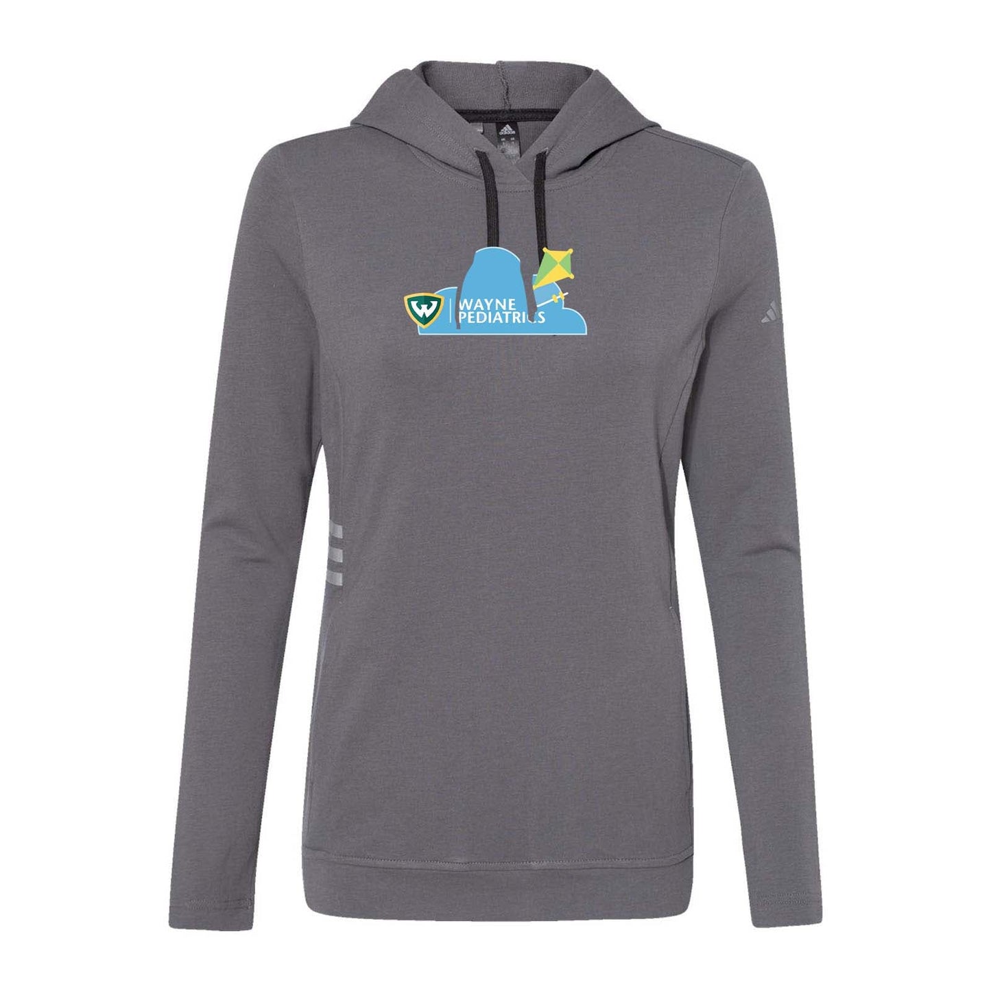 Wayne Pediatrics Adidas - Women's Lightweight Hooded Sweatshirt Printed - Mato & Hash