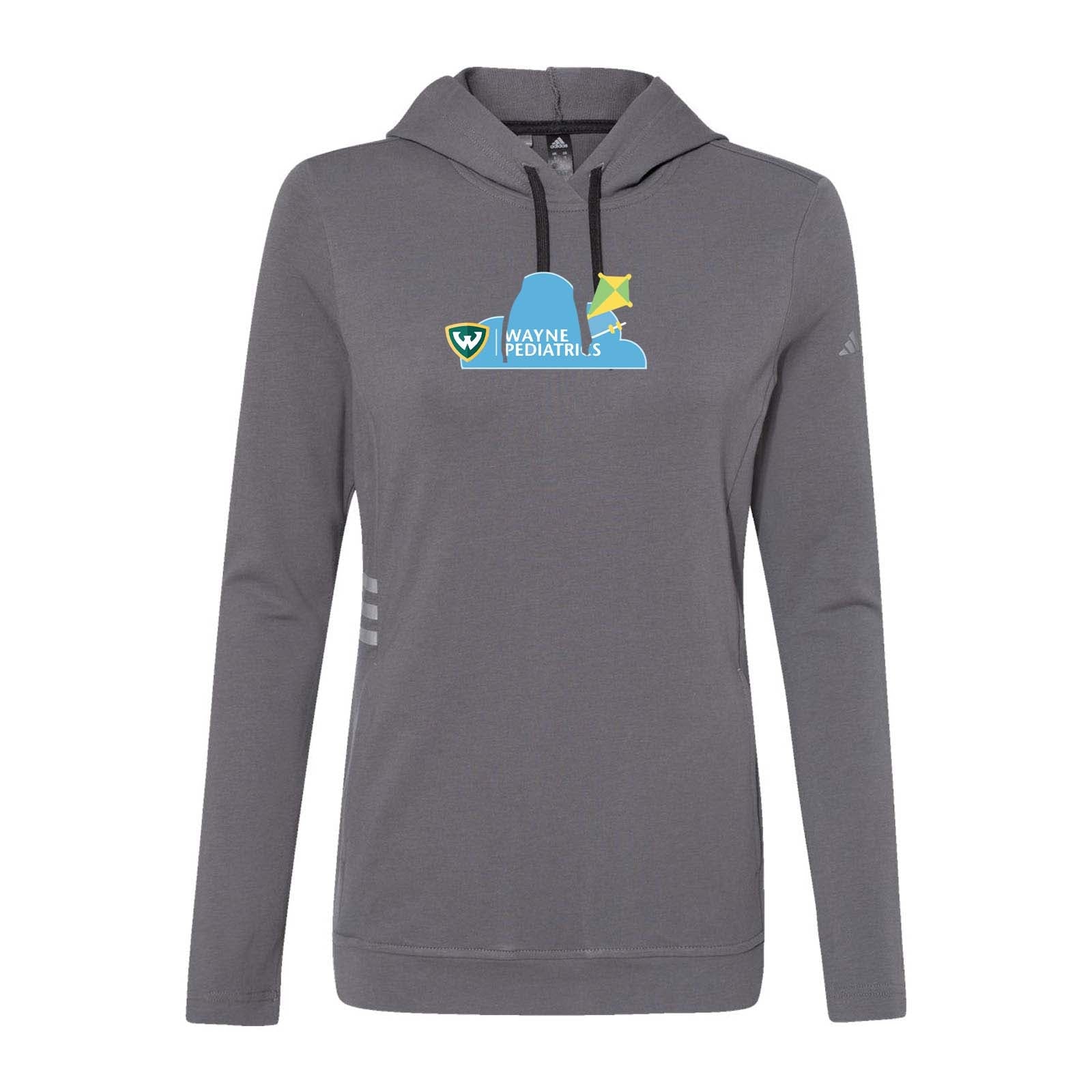 Wayne Pediatrics Adidas - Women's Lightweight Hooded Sweatshirt Printed - Mato & Hash