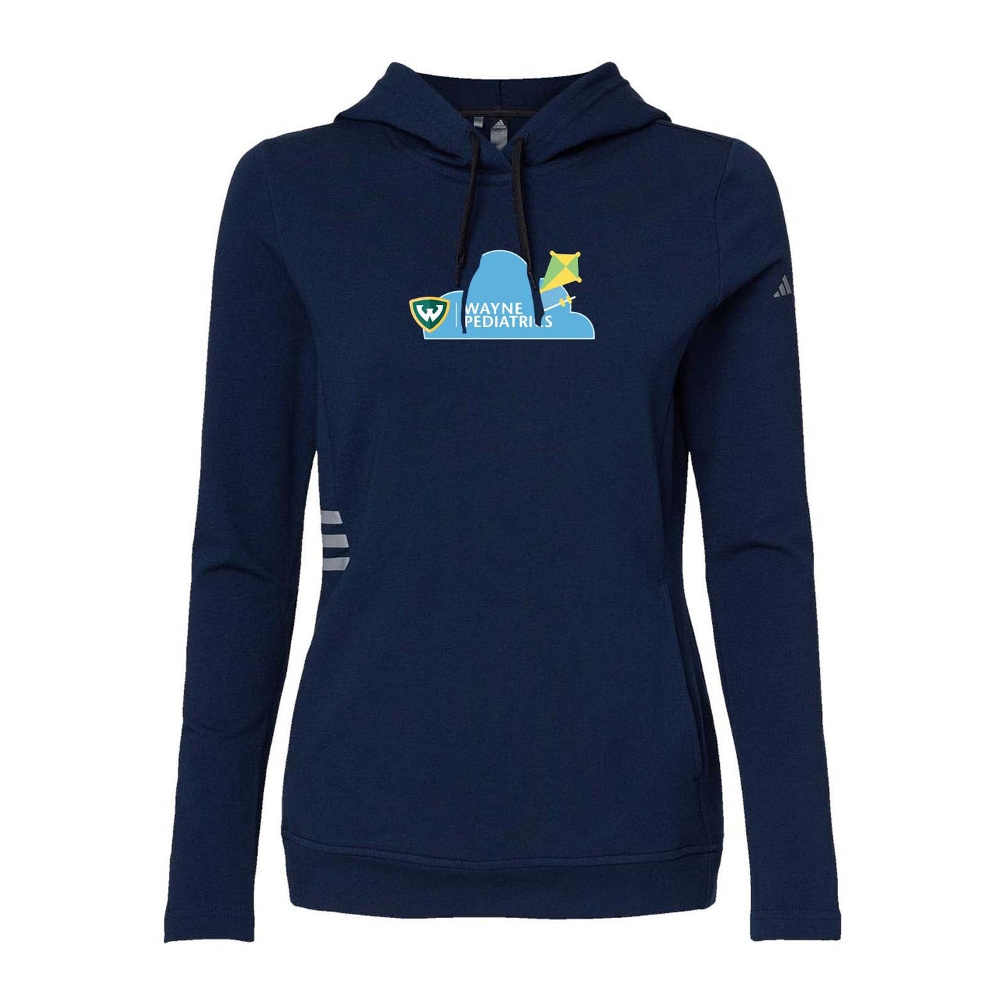 Wayne Pediatrics Adidas - Women's Lightweight Hooded Sweatshirt Printed - Mato & Hash