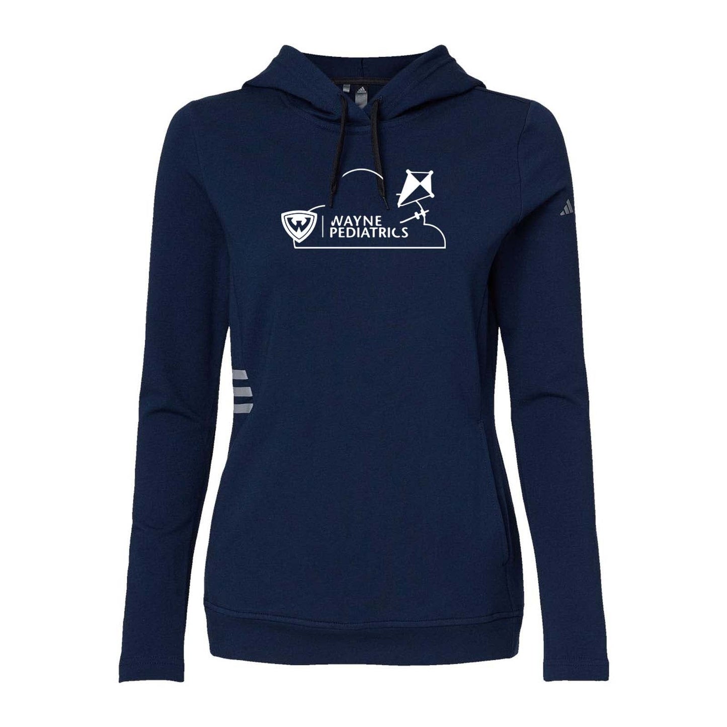 Wayne Pediatrics Adidas - Women's Lightweight Hooded Sweatshirt Printed - Mato & Hash