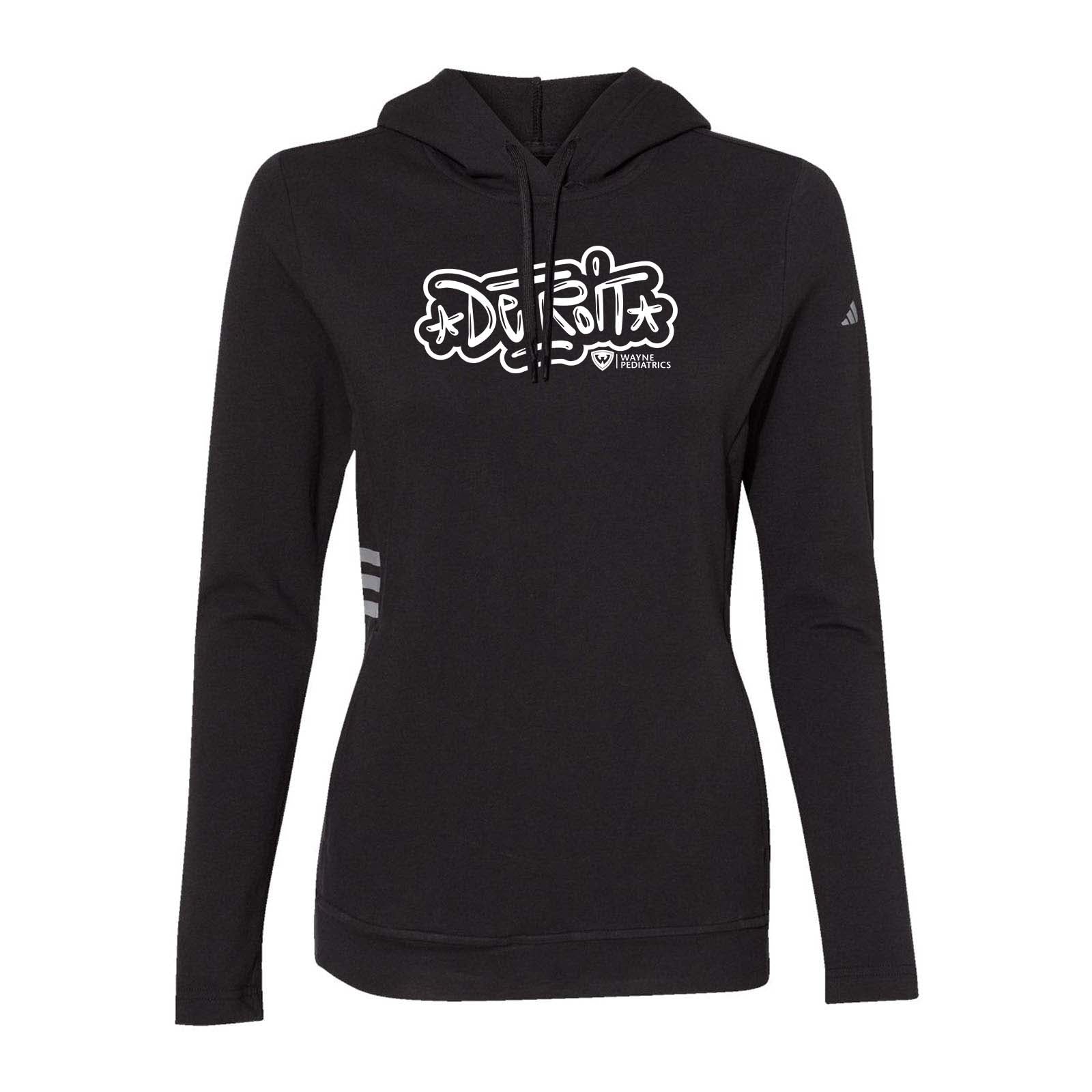 Wayne Pediatrics Adidas - Women's Lightweight Hooded Sweatshirt Printed - Mato & Hash