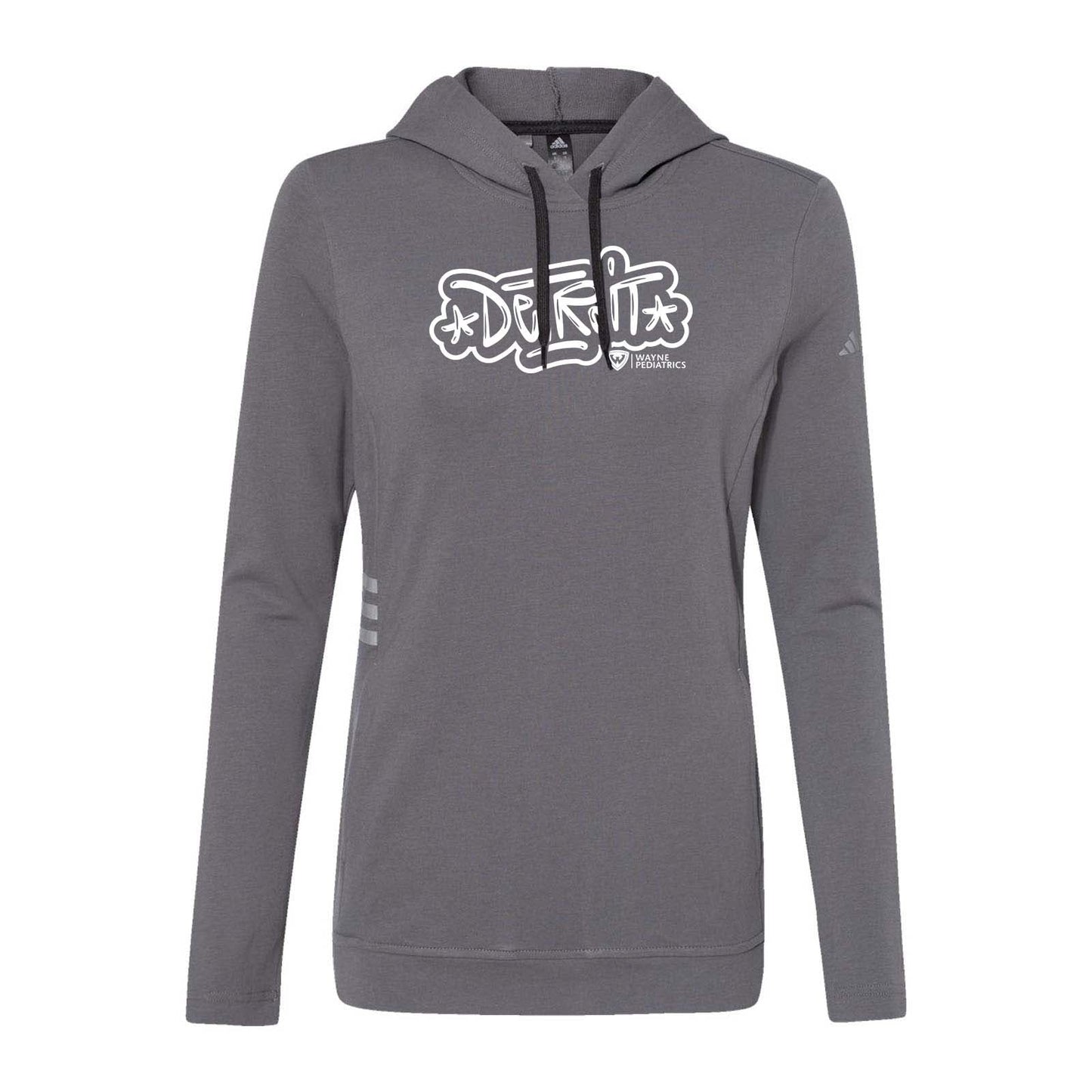 Wayne Pediatrics Adidas - Women's Lightweight Hooded Sweatshirt Printed - Mato & Hash