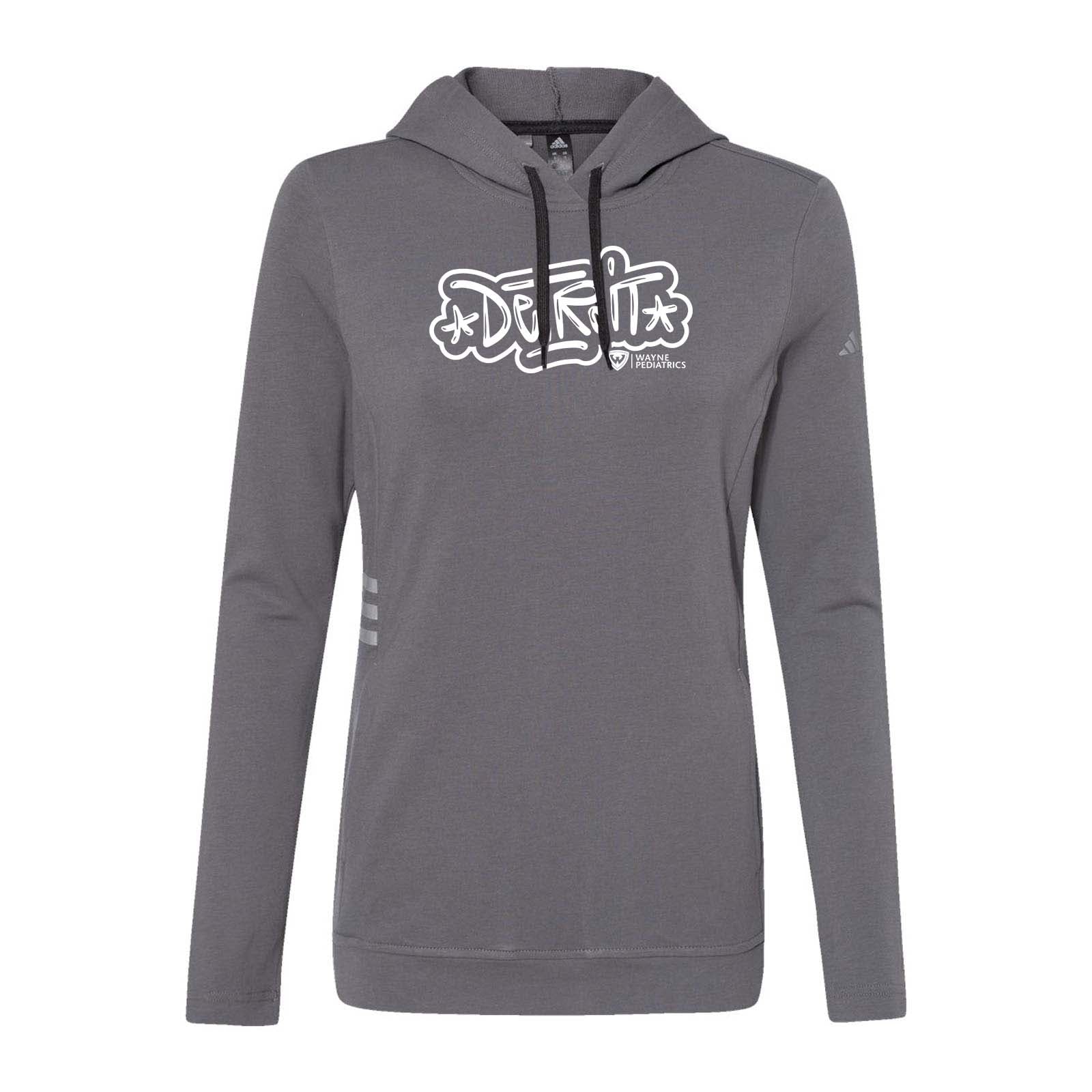 Wayne Pediatrics Adidas - Women's Lightweight Hooded Sweatshirt Printed - Mato & Hash