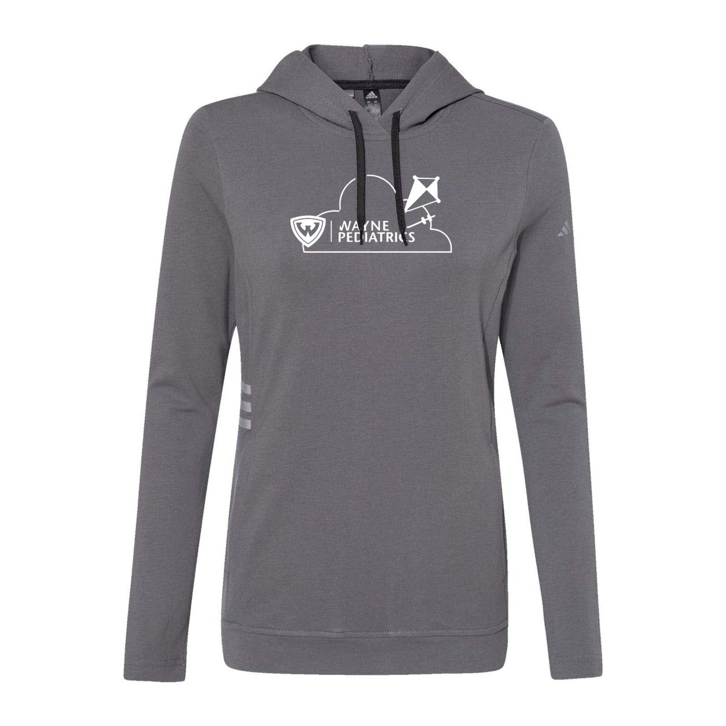 Wayne Pediatrics Adidas - Women's Lightweight Hooded Sweatshirt Printed - Mato & Hash