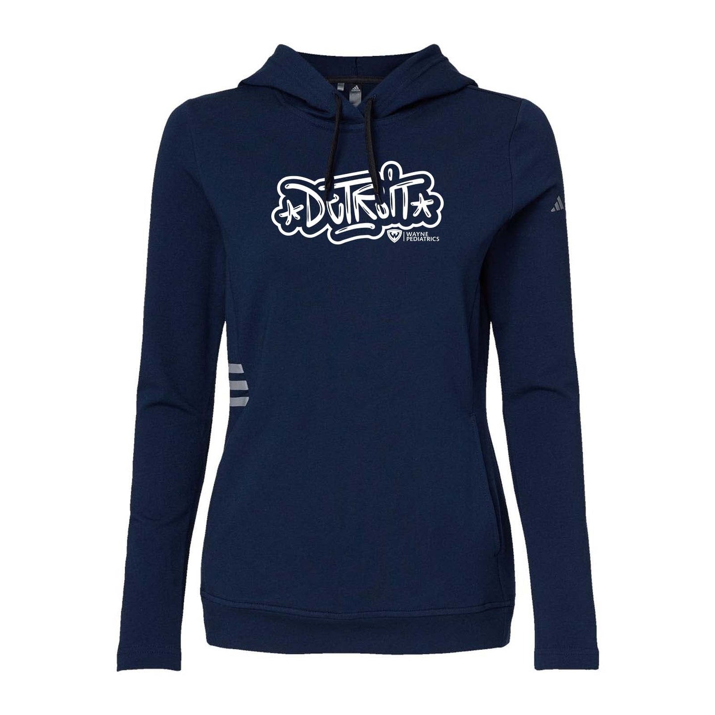 Wayne Pediatrics Adidas - Women's Lightweight Hooded Sweatshirt Printed - Mato & Hash