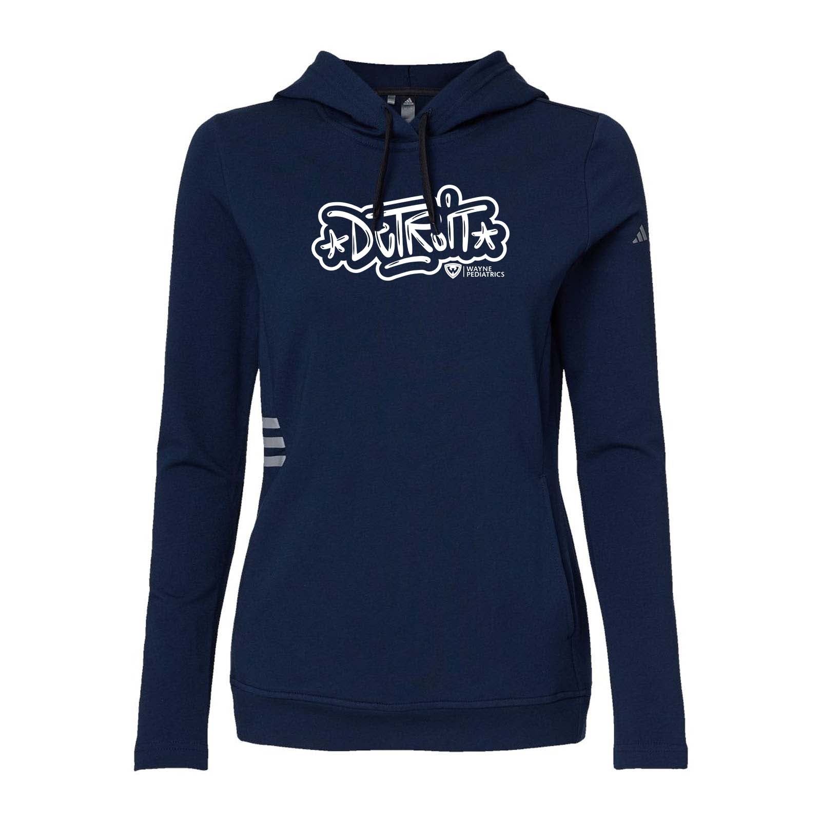 Wayne Pediatrics Adidas - Women's Lightweight Hooded Sweatshirt Printed - Mato & Hash