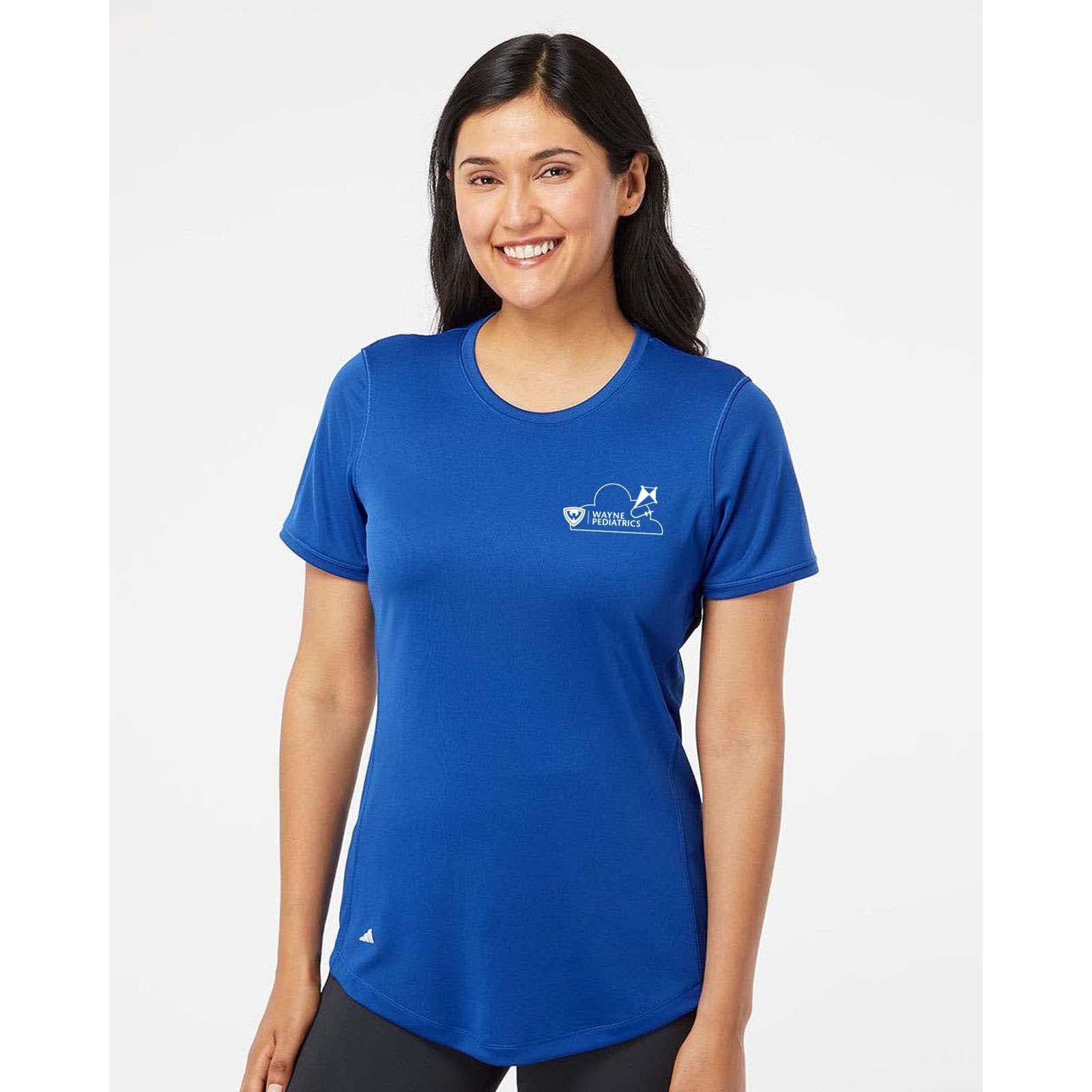 Wayne Pediatrics Adidas - Women's Sport T-Shirt Left Chest Printed - Mato & Hash