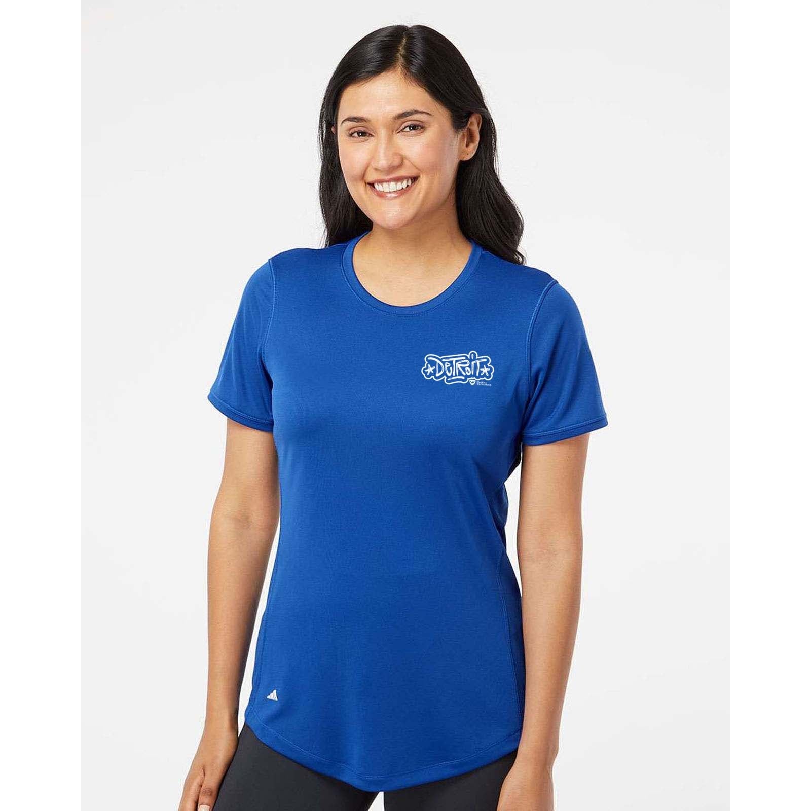 Wayne Pediatrics Adidas - Women's Sport T-Shirt Left Chest Printed - Mato & Hash